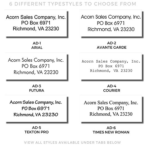 3 Line Address Stamp Self Inking - Image 3