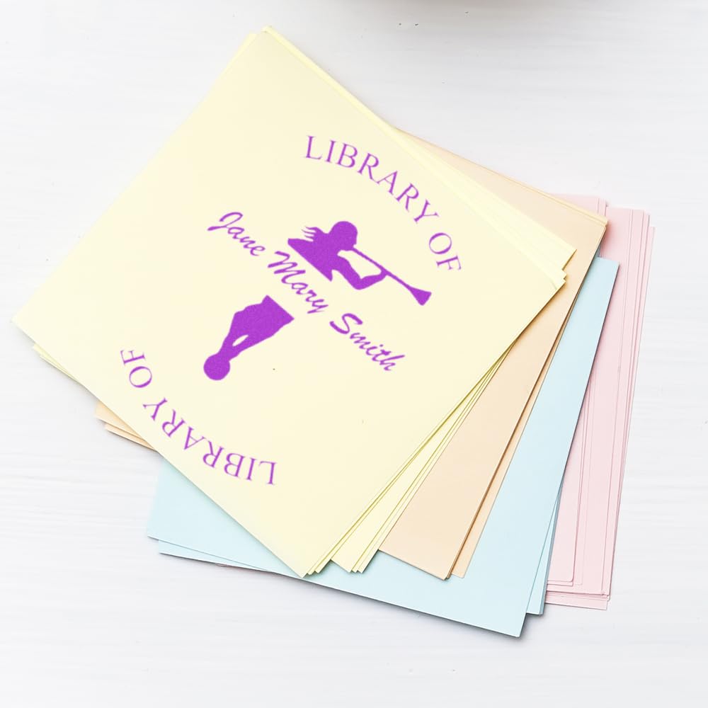 Acorn Sales Trumpeter Library Rubber Stamp