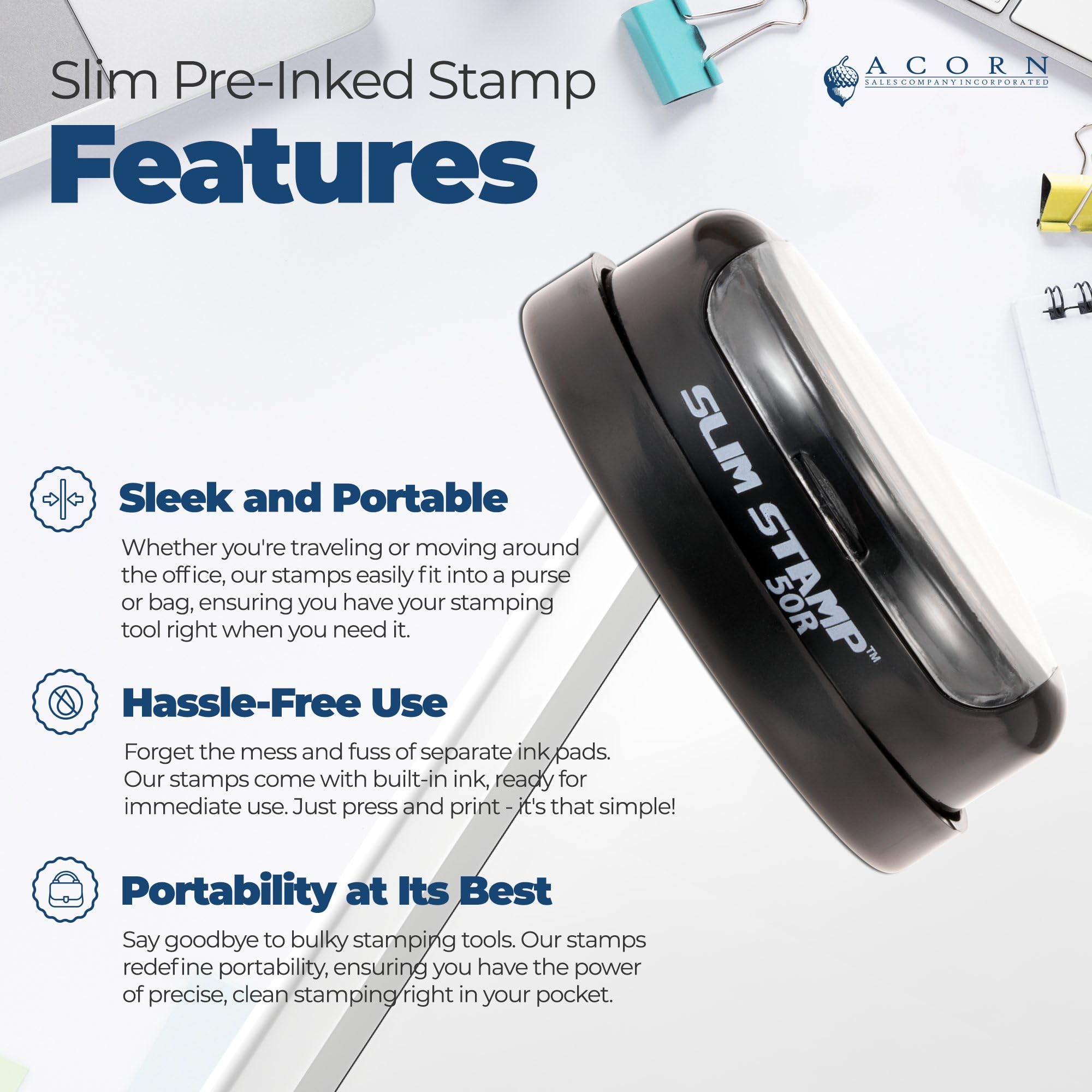 Alaska Professional Structural Engineer Stamp - 2" Size, Slim Seal for Alaska Structural Engineering, Professional Engineer Stamp for Alaska Structural Projects, Alaska AK Engineer Seal - Image 3