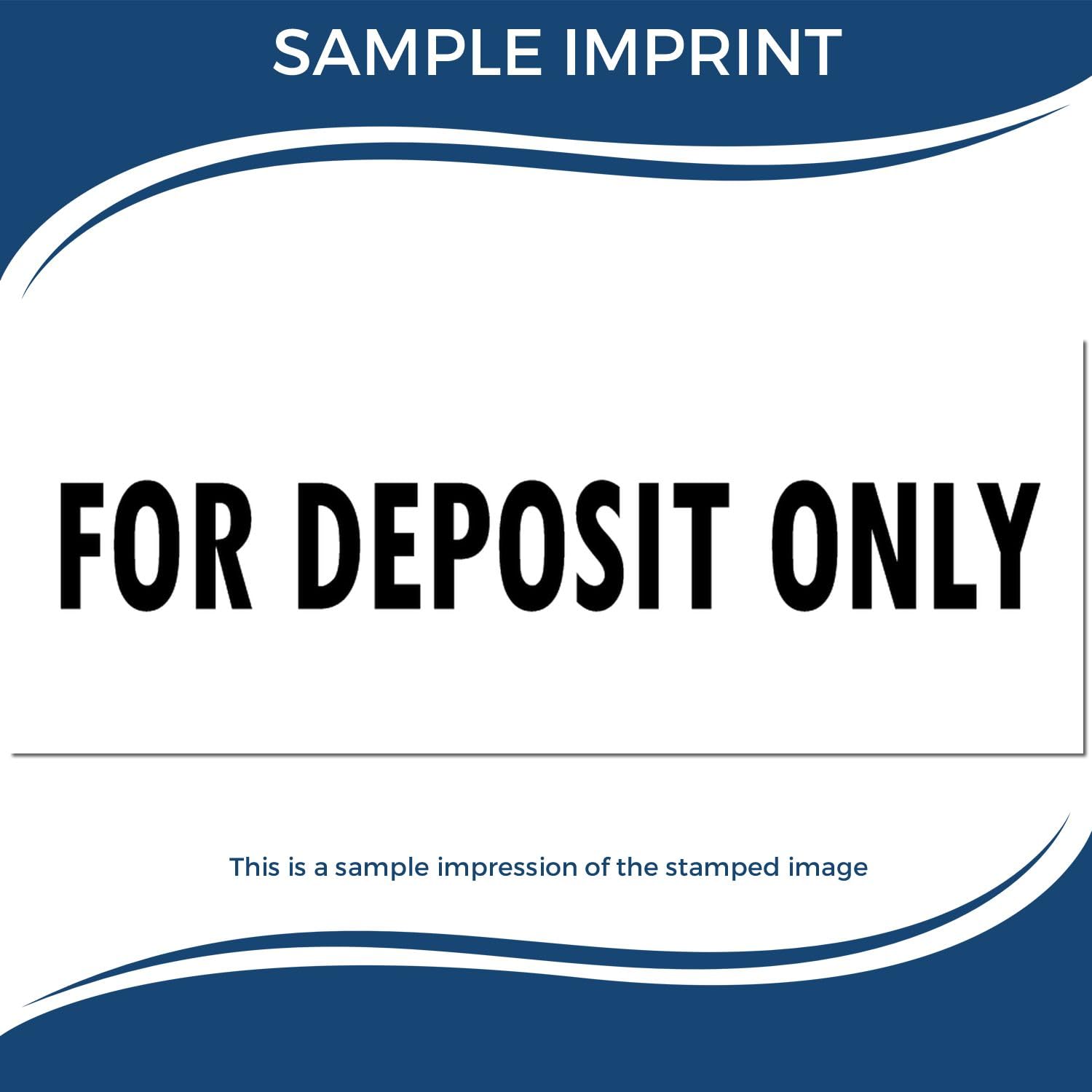 Bookkeeping Stamp, Self-Inking for Deposit Only Stamp with Black Ink, Ideal for Billing Clerks, Reliable, 1/2 x 1-1/2, Ideal for Streamlining Financial Tasks, Black Ink Deposit Only Stamp - Image 7