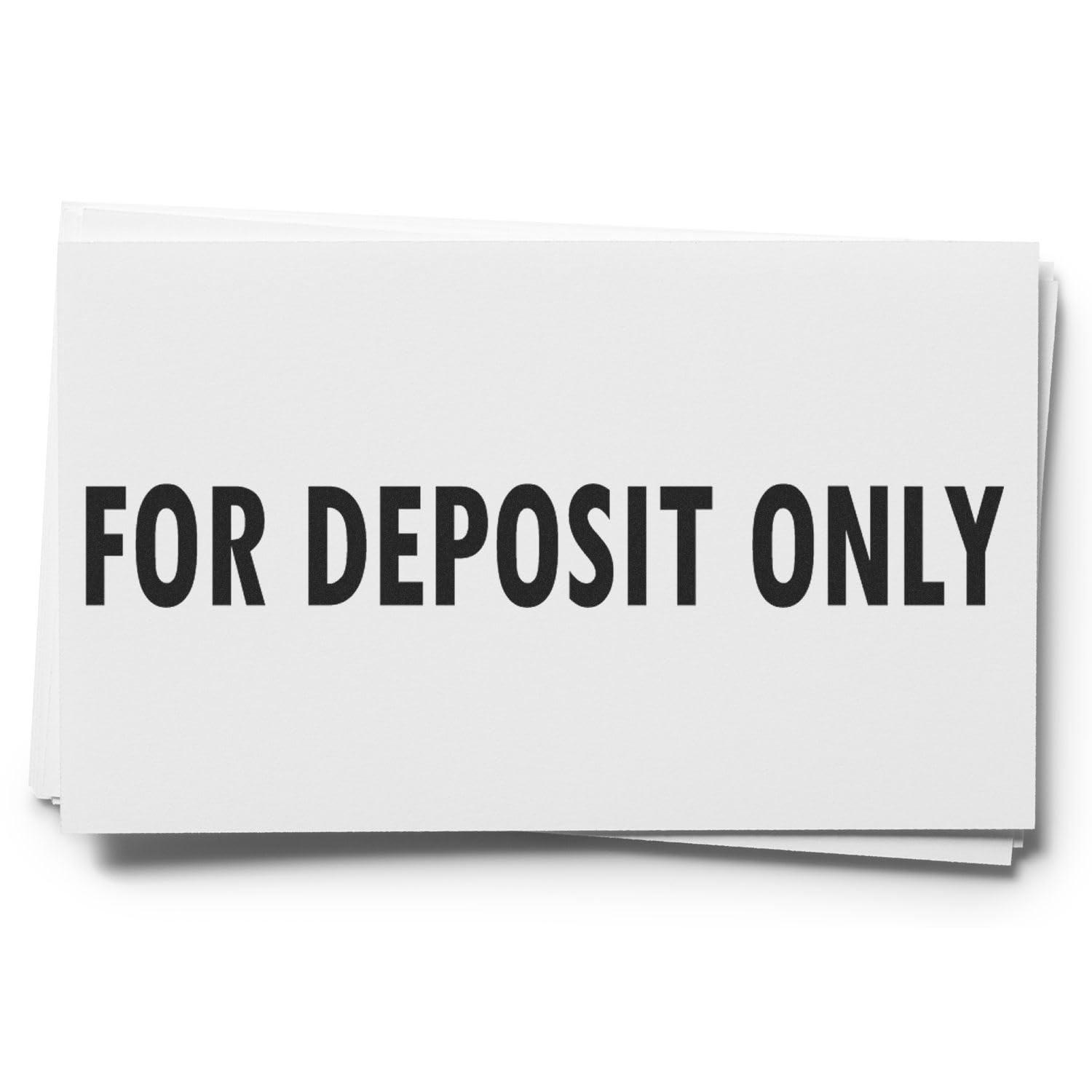 Bookkeeping Stamp, Self-Inking for Deposit Only Stamp with Black Ink, Ideal for Billing Clerks, Reliable, 1/2 x 1-1/2, Ideal for Streamlining Financial Tasks, Black Ink Deposit Only Stamp - Image 9
