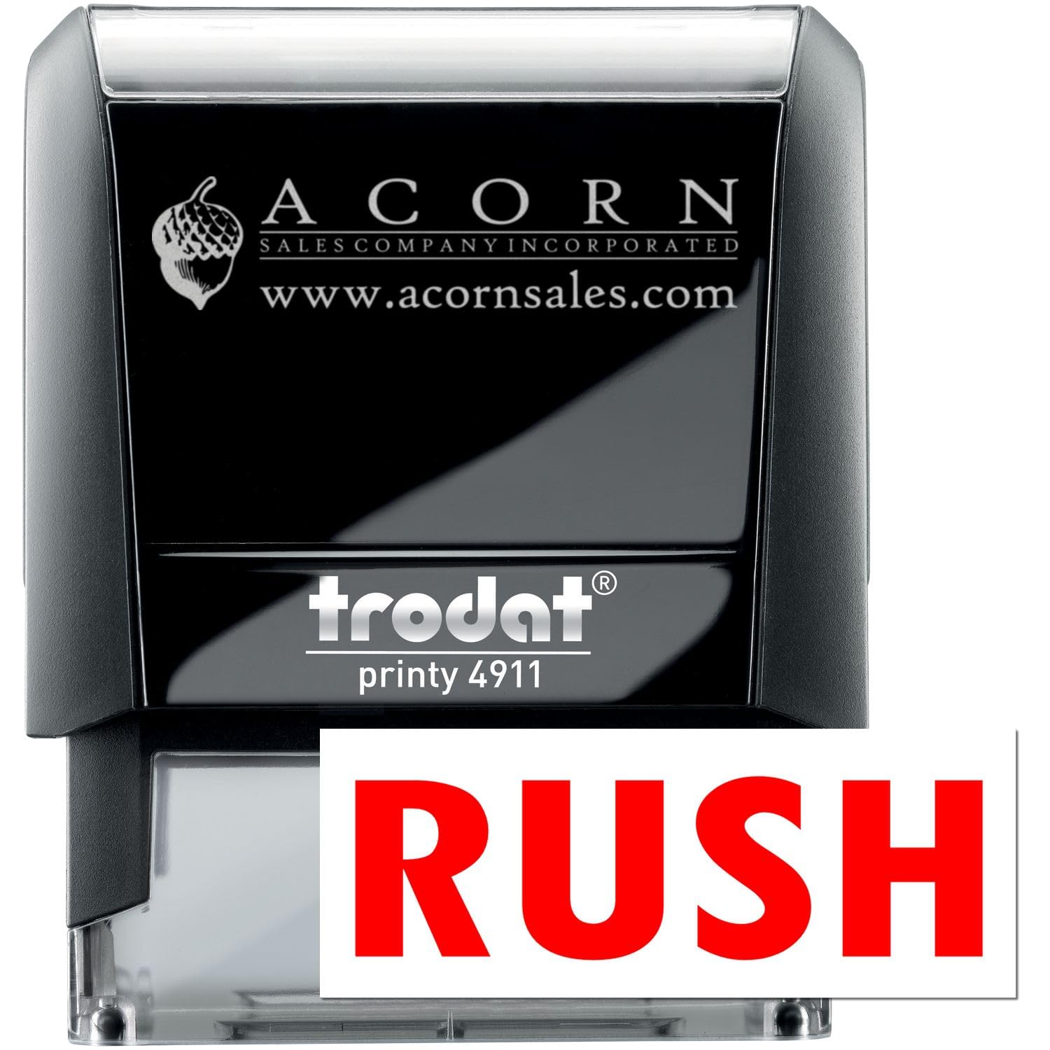 Cargo Stamp, Red Ink Self-Inking Rush Stamp - Ideal for Shipping and Receiving Clerks, Efficient and Quick Marking, 1/2 x 1-1/2, Durable and Long-Lasting, Ideal for High Volume Shipping Environments - Image 5