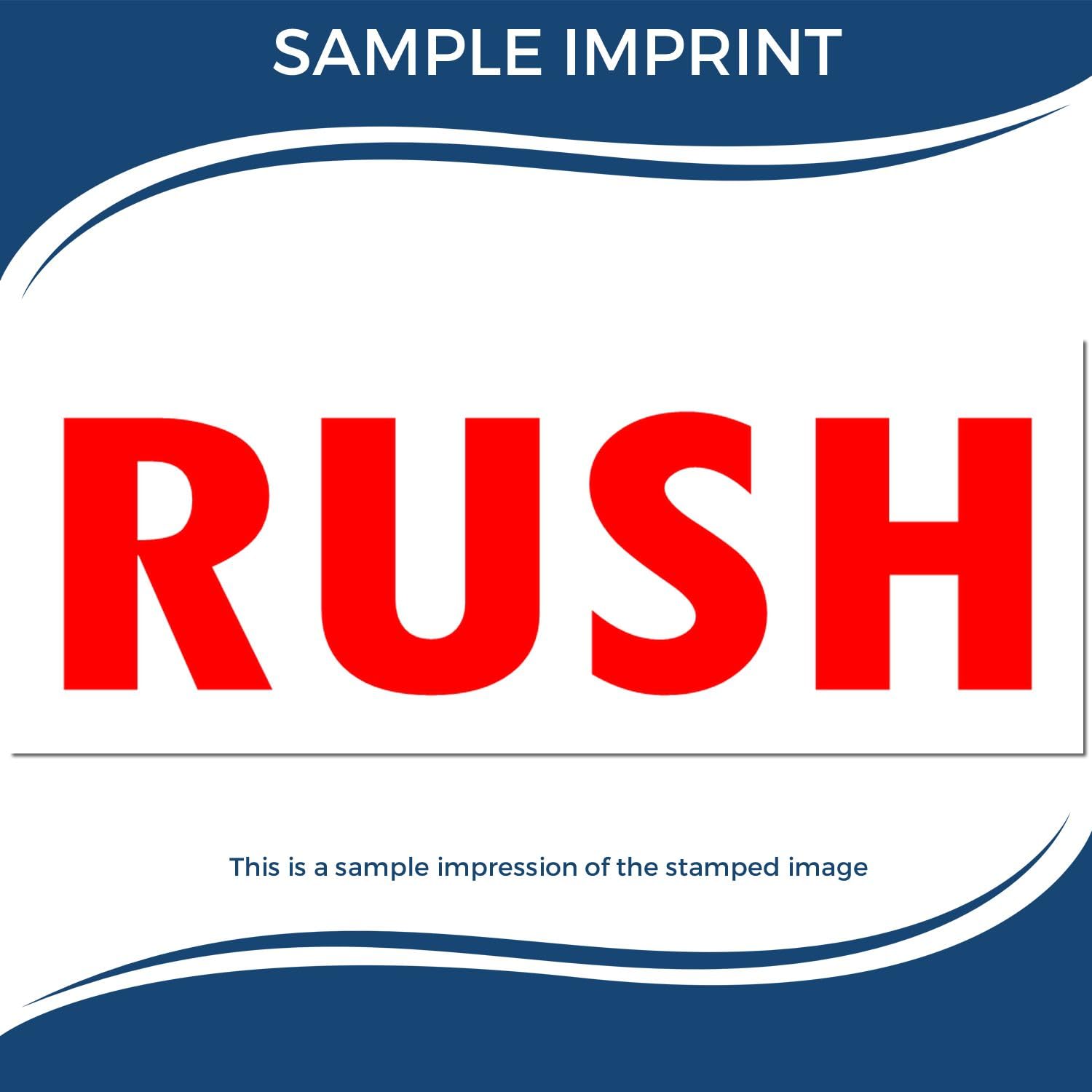 Cargo Stamp, Red Ink Self-Inking Rush Stamp - Ideal for Shipping and Receiving Clerks, Efficient and Quick Marking, 1/2 x 1-1/2, Durable and Long-Lasting, Ideal for High Volume Shipping Environments - Image 7