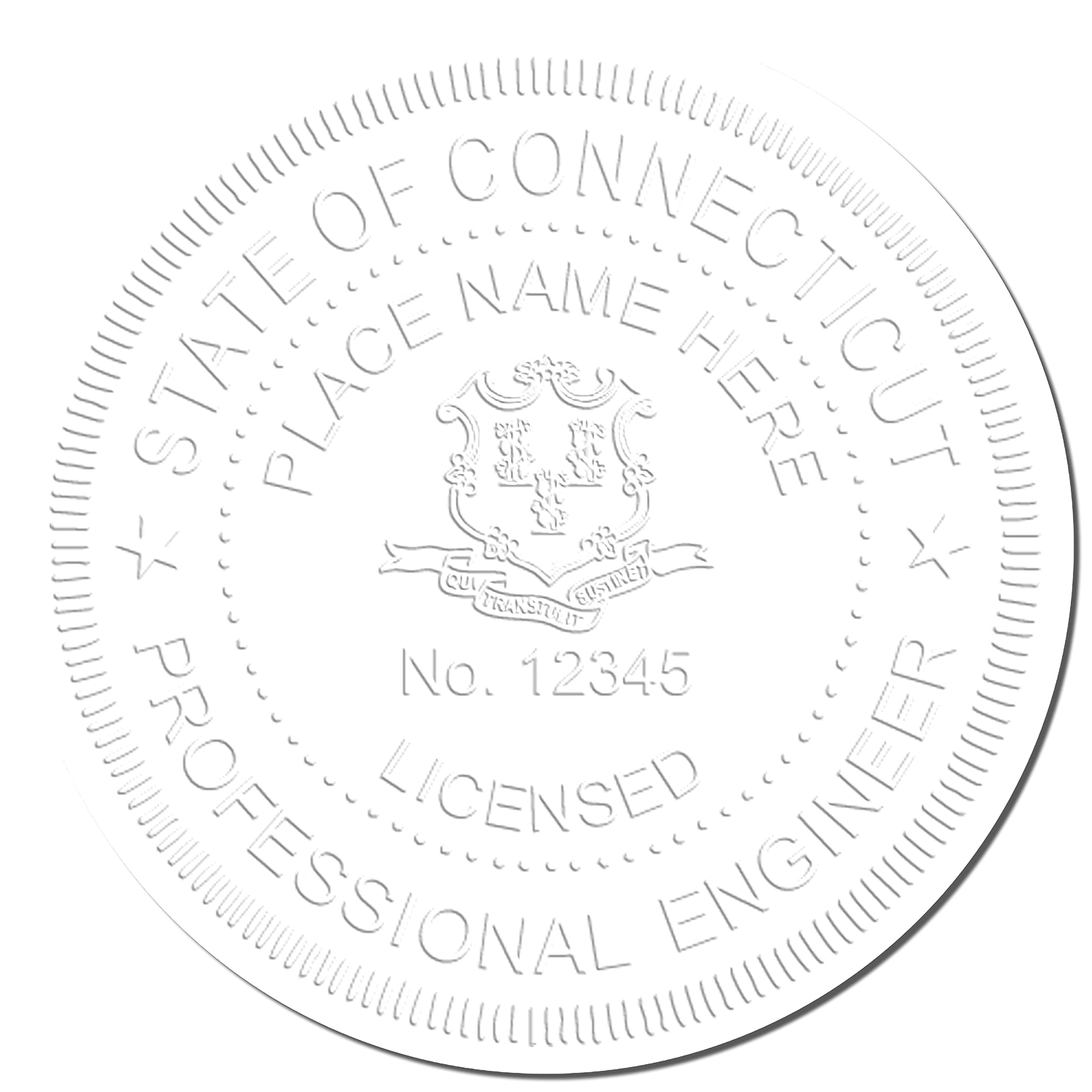 Connecticut PE Seal - Handheld Licensed Professional Engineer Seal, Ideal for Connecticut Engineer, Size 1-1/2, Connecticut Engineer Seal - Perfect Tool for Professional Engineers in Connecticut - Image 4