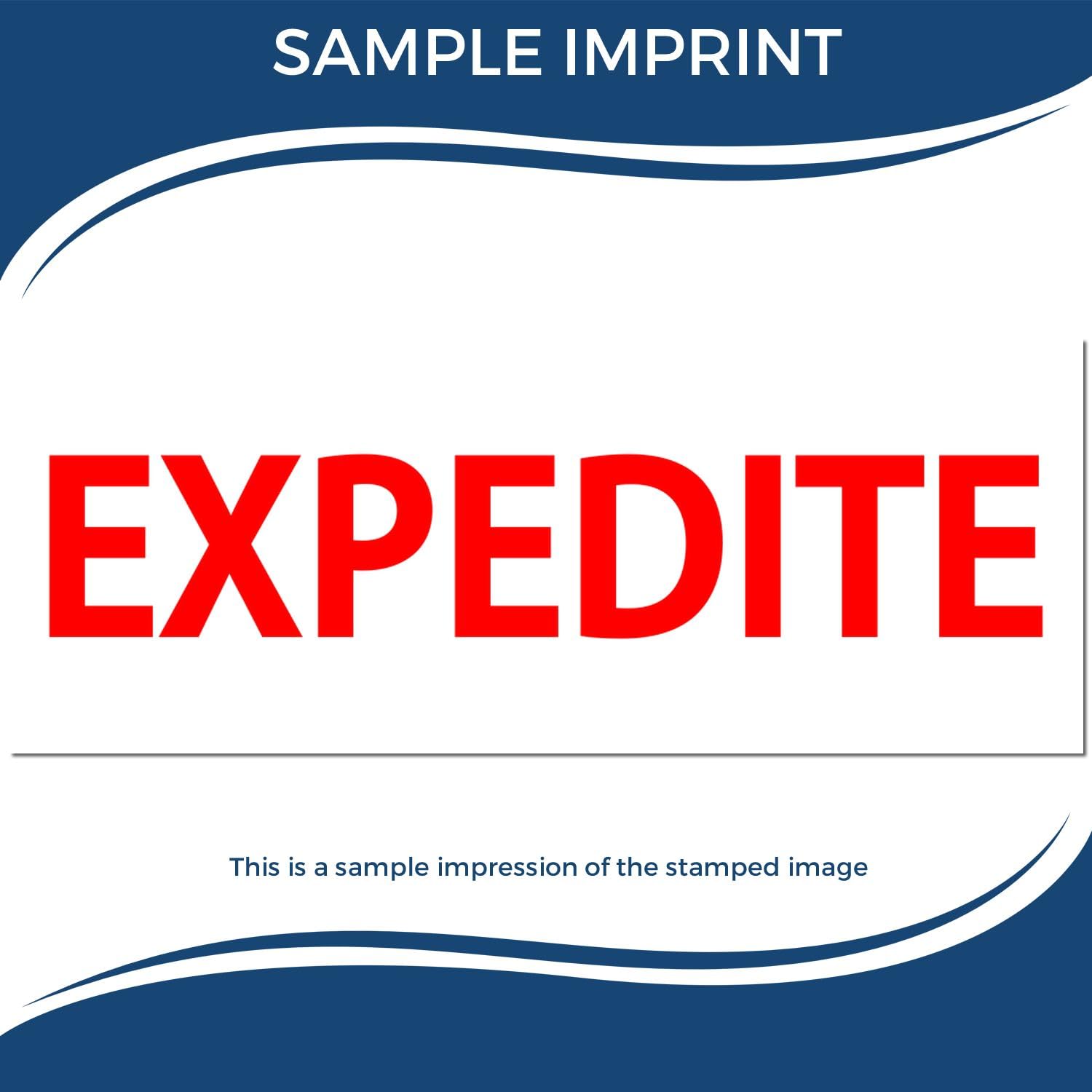 Freight Stamp - Red Ink Self-Inking Expedite Stamp, Ideal for Shipping and Receiving Clerks, Efficient Marking, 1/2 x 1-1/2, Durable and Long-Lasting, Ideal for High Volume Shipping Environments - Image 7