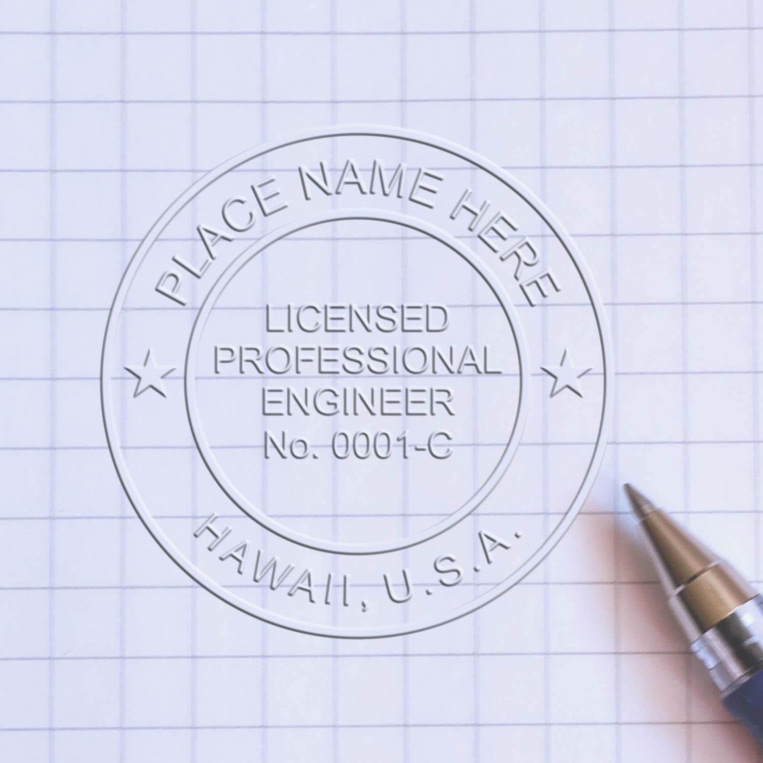 Handheld Iowa PE Seal - Ideal for Licensed Professional Engineers in Iowa, Iowa Engineer Seal, Size 1-5/8, Perfect Tool for Iowa Engineers - Enhance Your Professional Documents with Our Iowa PE Seal