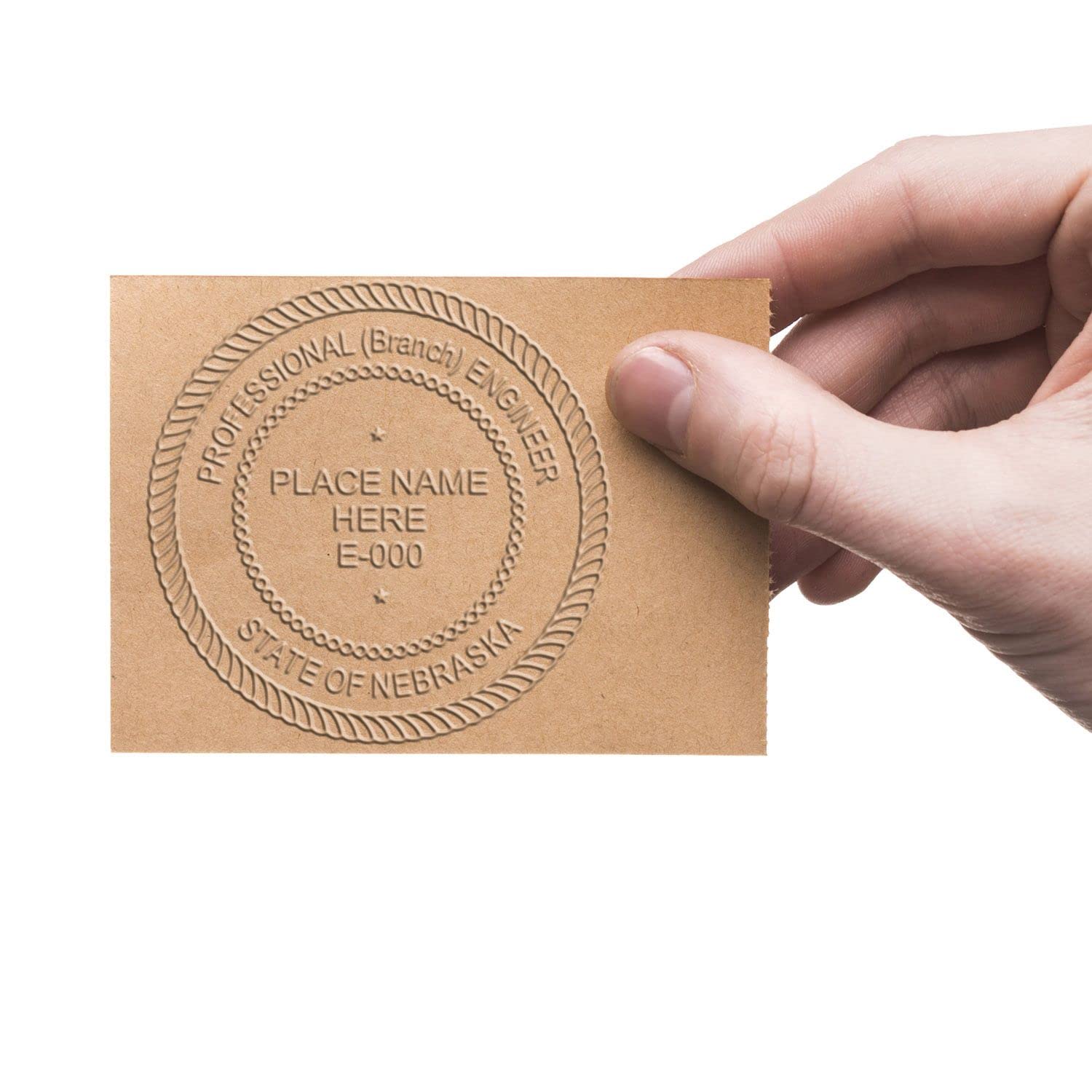 Handheld Nebraska Professional Engineer Seal, Ideal for Nebraska Engineers, Nebraska PE Seal, Nebraska Engineer Seal, Perfect Size 1-3/4 - Essential Tool for Nebraska Engineering Professionals - Image 6