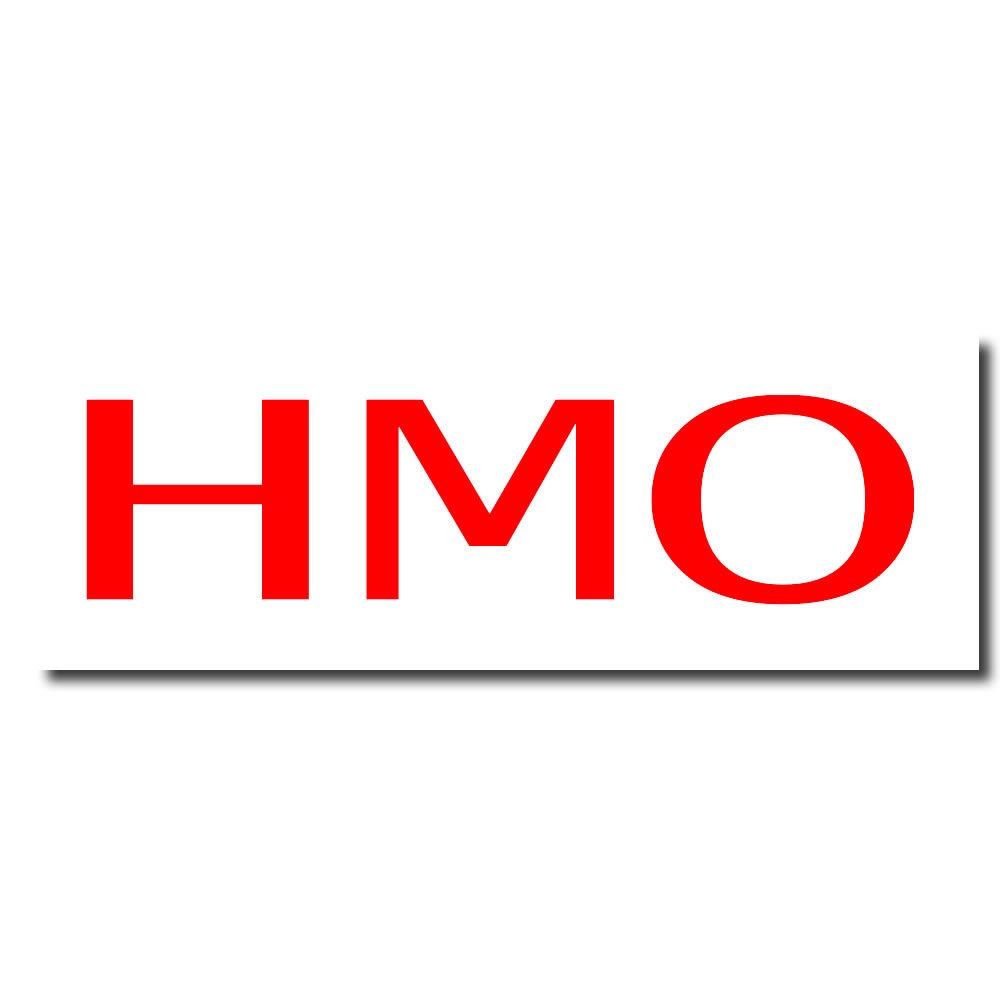 Insurance Stamp, Pre-Inked HMO Stamp with Vibrant Red Ink, Ideal for Medical Receptionists, 1/2 x 1-1/2, Long-Lasting and Easy to Use, Ideal for HMO Insurance Documentation, Refillable Ink Stamp - Image 2