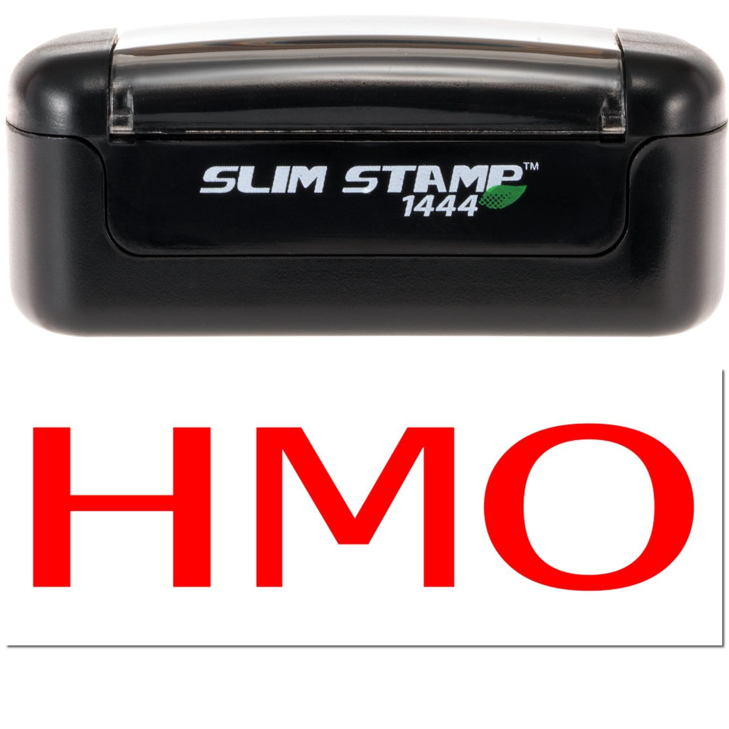 Insurance Stamp, Pre-Inked HMO Stamp with Vibrant Red Ink, Ideal for Medical Receptionists, 1/2 x 1-1/2, Long-Lasting and Easy to Use, Ideal for HMO Insurance Documentation, Refillable Ink Stamp - Image 5