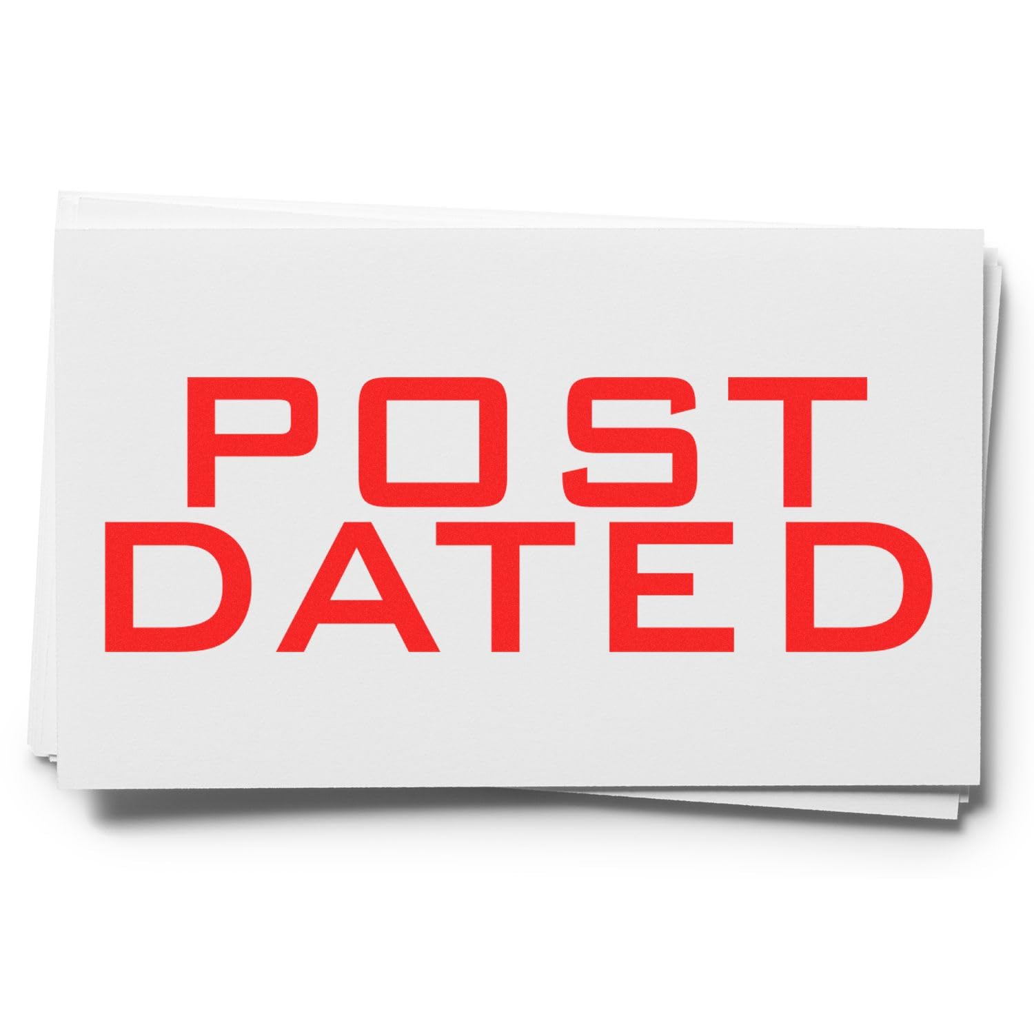 Large Pre-Inked Post Dated Accounting Stamp in Red Ink, 7/8 x 2-1/4 Size - Ideal for Portfolio Managers, Durable, and Easy-to-Use Red Ink Stamp for Efficient Date Marking and Record Keeping - Image 9
