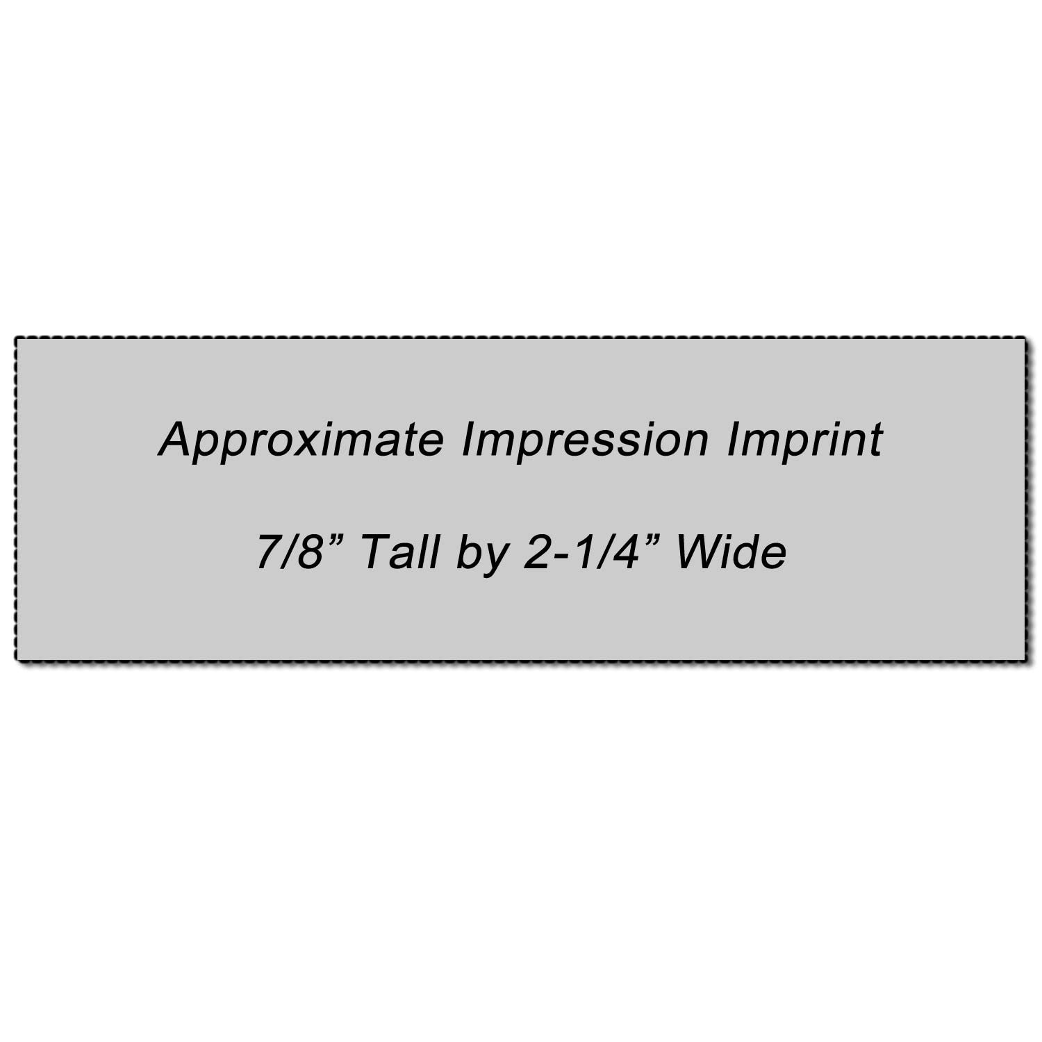 Large Pre-Inked Teaching Stamp, Unofficial Transcript Stamp with Black Ink, Ideal for Lecturers, 7/8 x 2-1/4, Quality Impression, Easy to Use, Ideal for Educational Settings, Teacher Stamp - Image 9