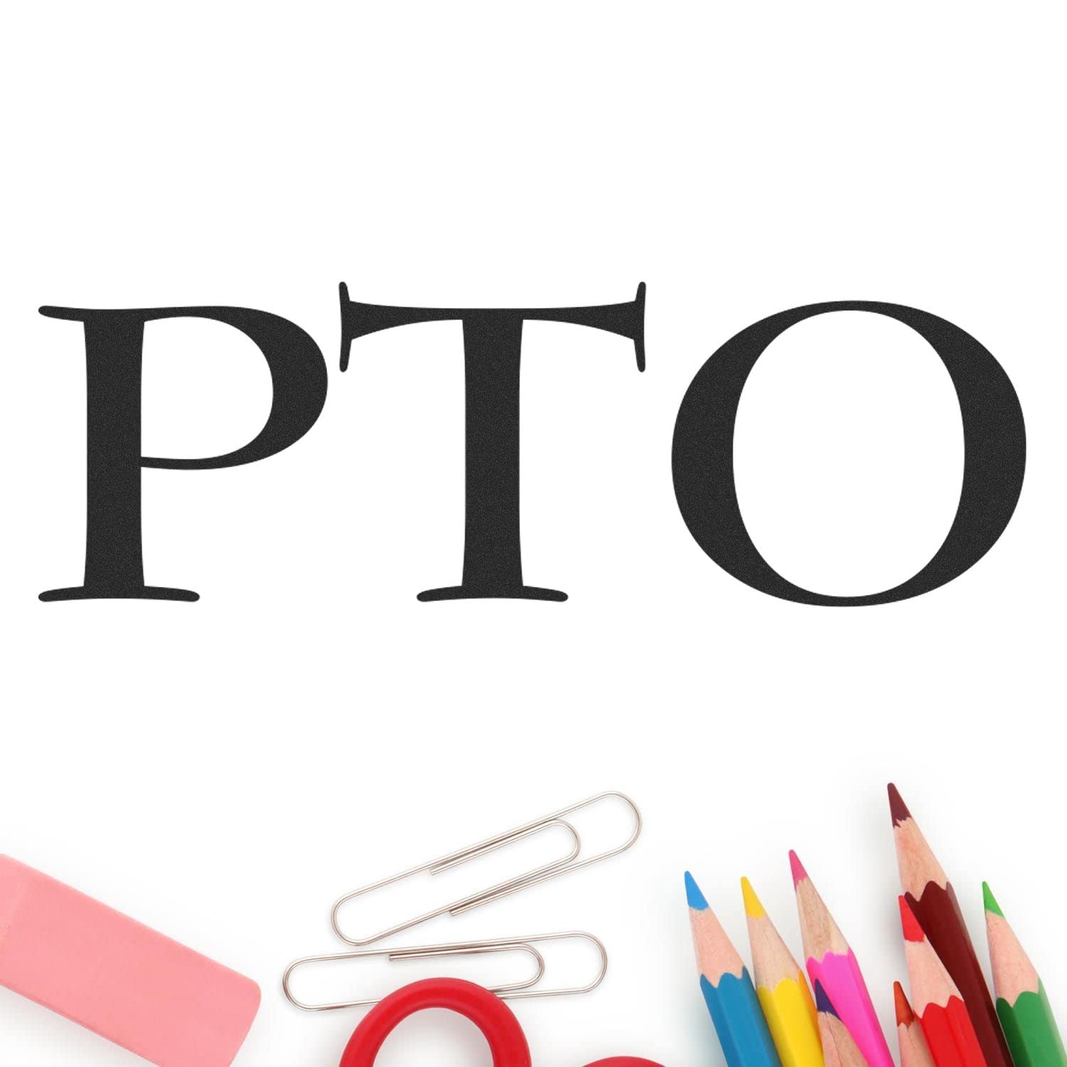 Large Pre Inked Pto Stamp, Bank Office Supplies, Slim Design, Portable, Easy to Carry, Size Approx 3/4" x 2-1/4", Avail in Choice of 5 Ink Colors, Reinkable