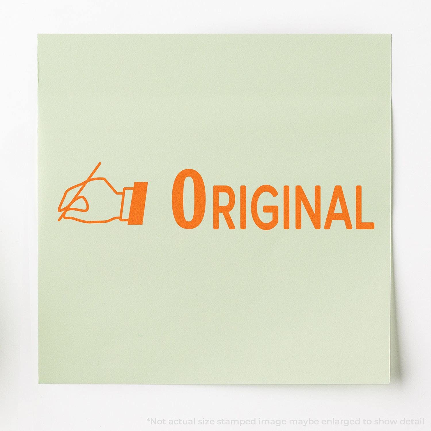 Large Self-Inking Original with Hand Stamp, Perfect for Small Business, Up to 5K Imprints, Available in 11 Ink Colors, Reinkable, Easy Press and Print Stamping, Size Approx 3/4" x 2-1/4" - Image 4