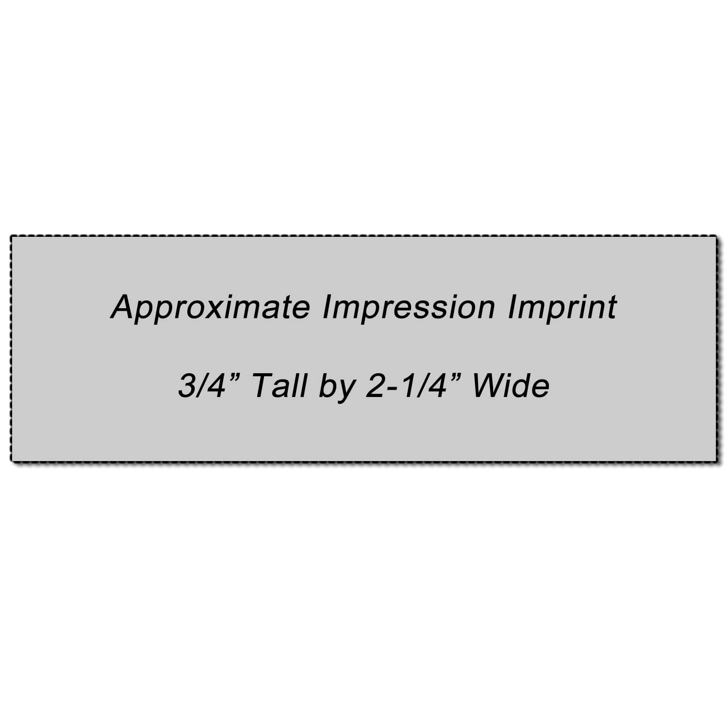 Large Self Inking Closing Statement Stamp, Banking Supplies, Up to 5K Imprints, Available in 11 Ink Colors, Reinkable, Easy Press and Print Stamping, Size Approx 3/4" x 2-1/4", Clear Base - Image 8