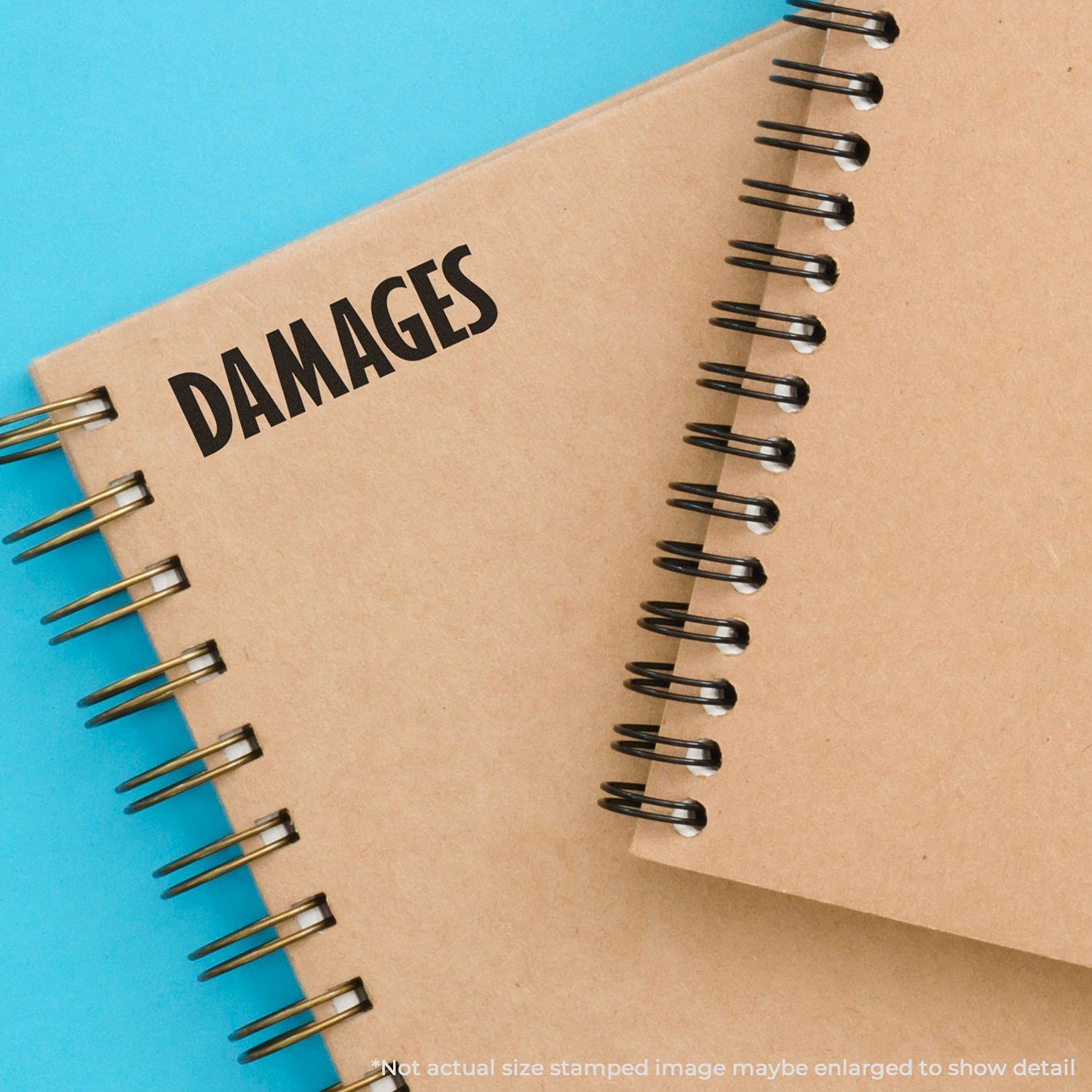 Legal Damages Rubber Stamp, Perfect for Mailroom, Wooden Handle Rubber Stamp, Uses Stamp Pad, Imprint Size Approx 1/2" x 1-1/2", Laser Engraved, USA Made - Image 4