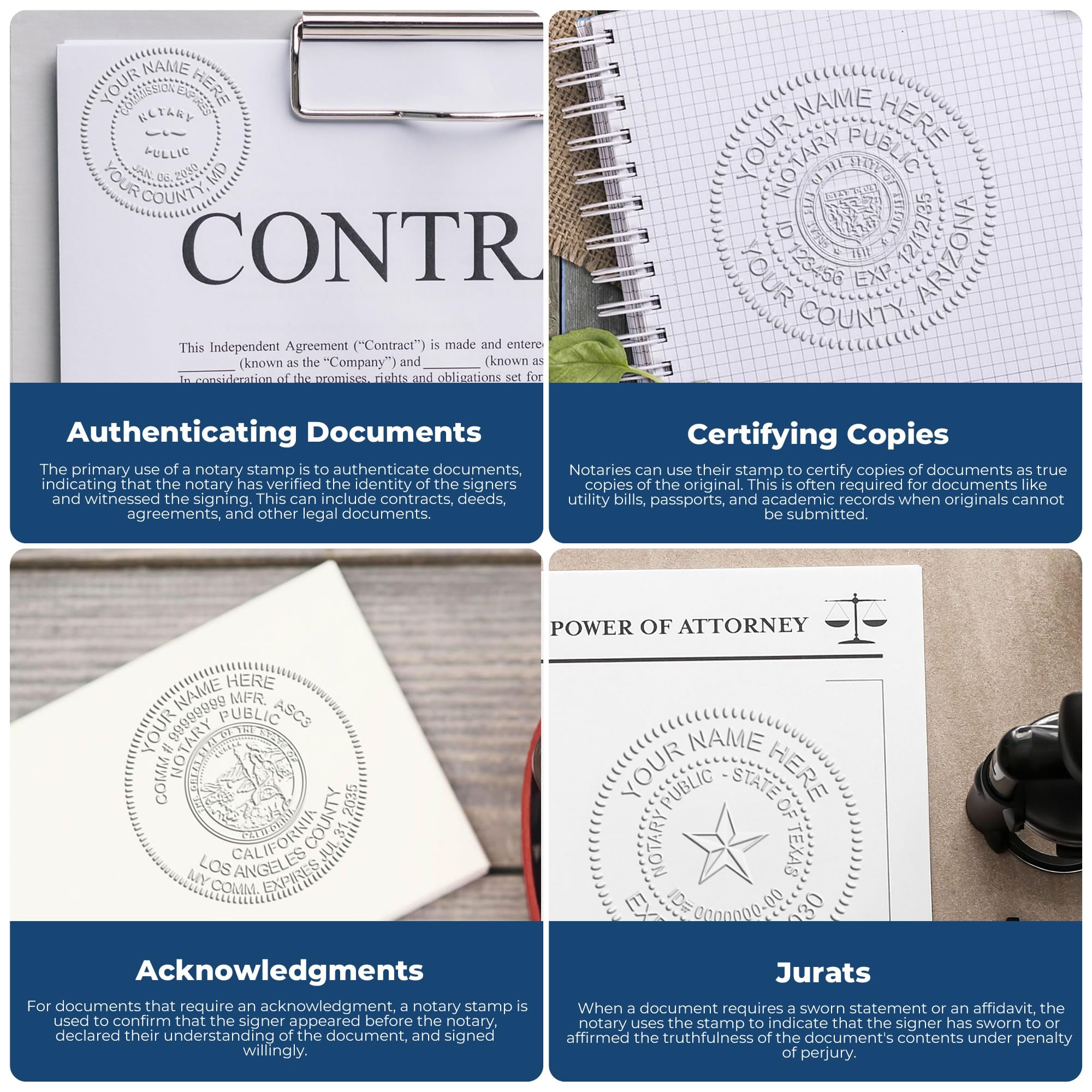 DC Notary Embosser - Notary Public Seal Embosser for District of Columbia, Compliant with District of Columbia Notary Board, 1-5/8 Dia Size - Ideal for Notary Public in The District of Columbia - Image 5