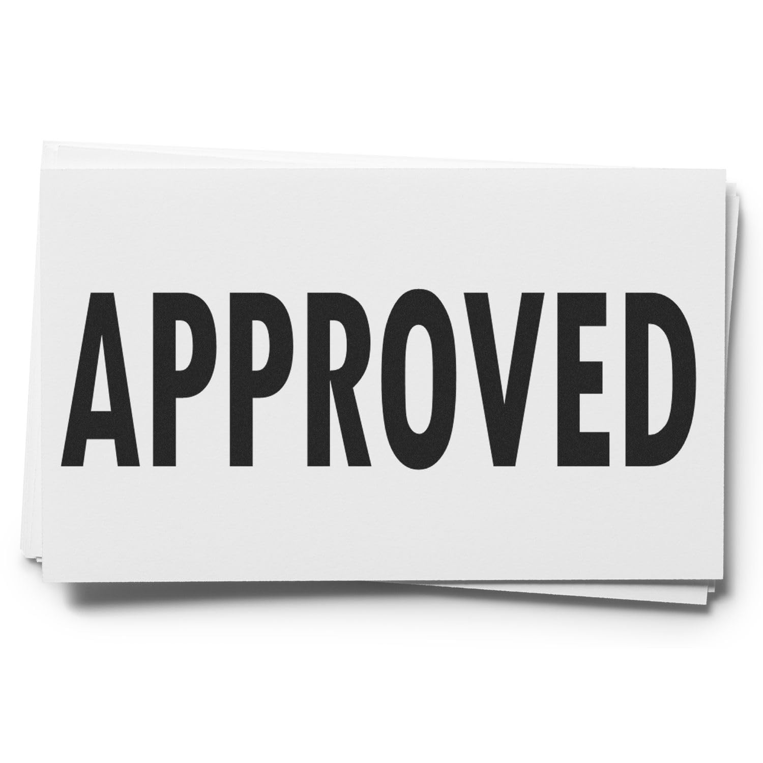 Office Stamp - Black Ink Self-Inking Approved Stamp, Ideal for Clerical Staff, Efficient and Quick Document Marking, 1/2 x 1-1/2, Durable and Long-Lasting, Ideal for Busy Office Environments - Image 9