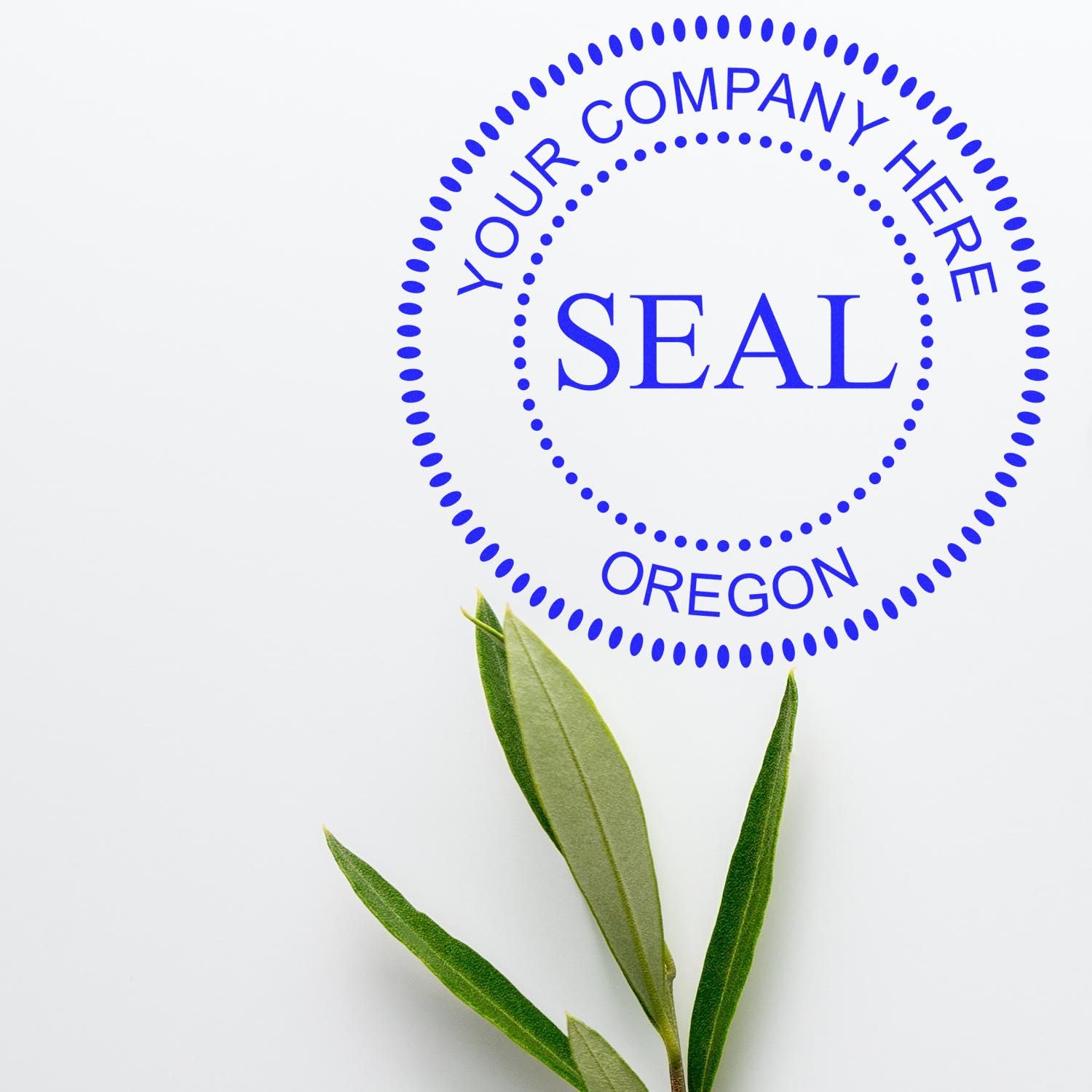 Oregon Self-Inking Corporate Seal Stamp, 1-5/8 Size, Oregon Company Stamp, Personalized, Personalized Corporate Seal Stamp, Personalized Company Inked Stamp, Self-Ink Stamp, OR Stamp - Image 6