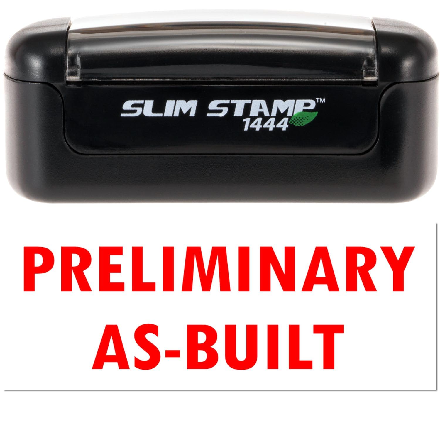 Plan Stamp - Red Ink Pre-Inked Preliminary As-Built Stamp, Ideal for Foreman Use, 1/2 x 1-1/2, Durable and Long-Lasting, Ideal for Marking and Identifying Construction Plans, Refillable Ink Stamp - Image 5