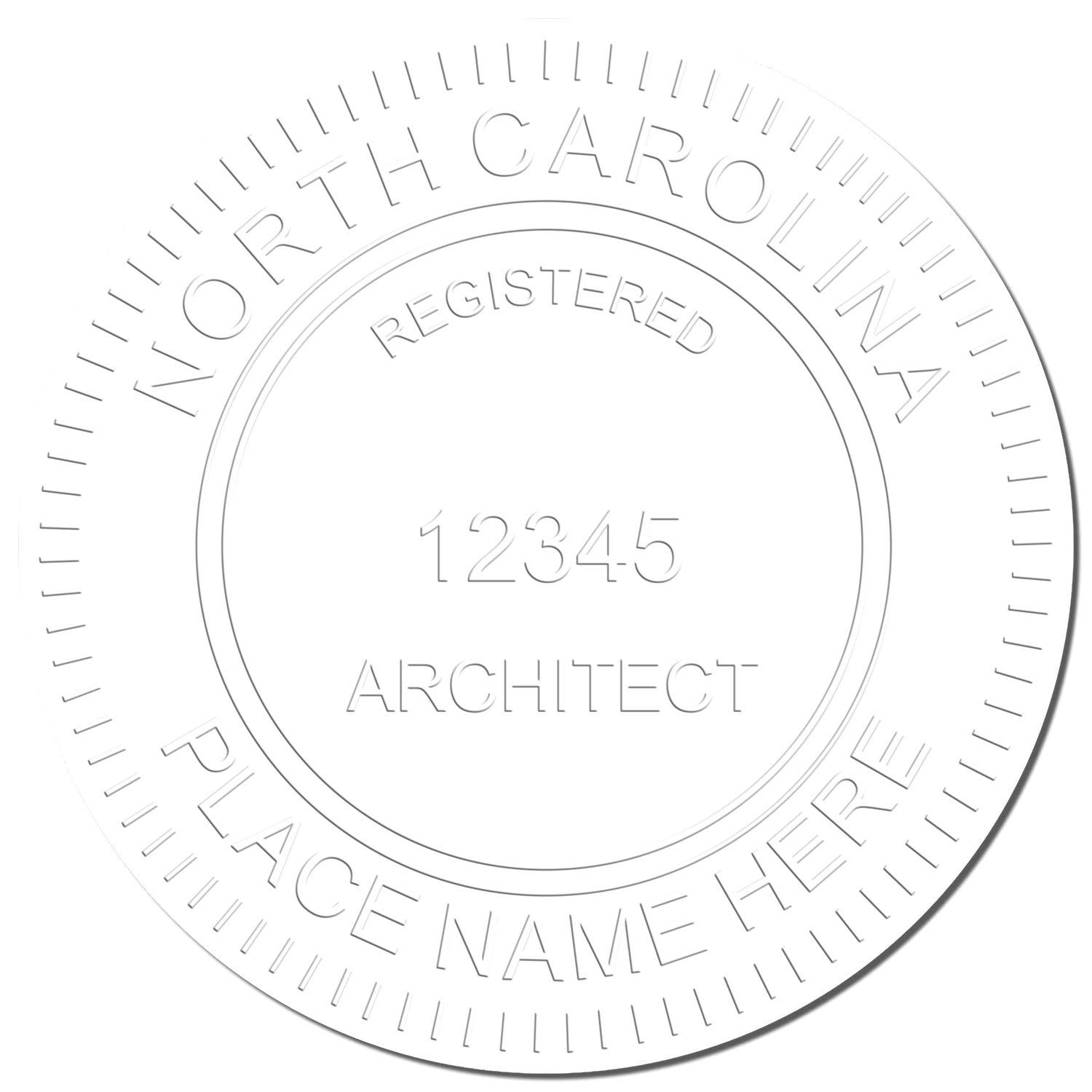 Premium Handheld Architect Seal Embosser - Ideal for North Carolina Architects, North Carolina Architect Seal, Essential Tool for Architect Seal NC - Designed for Professional Use in North Carolina - Image 4