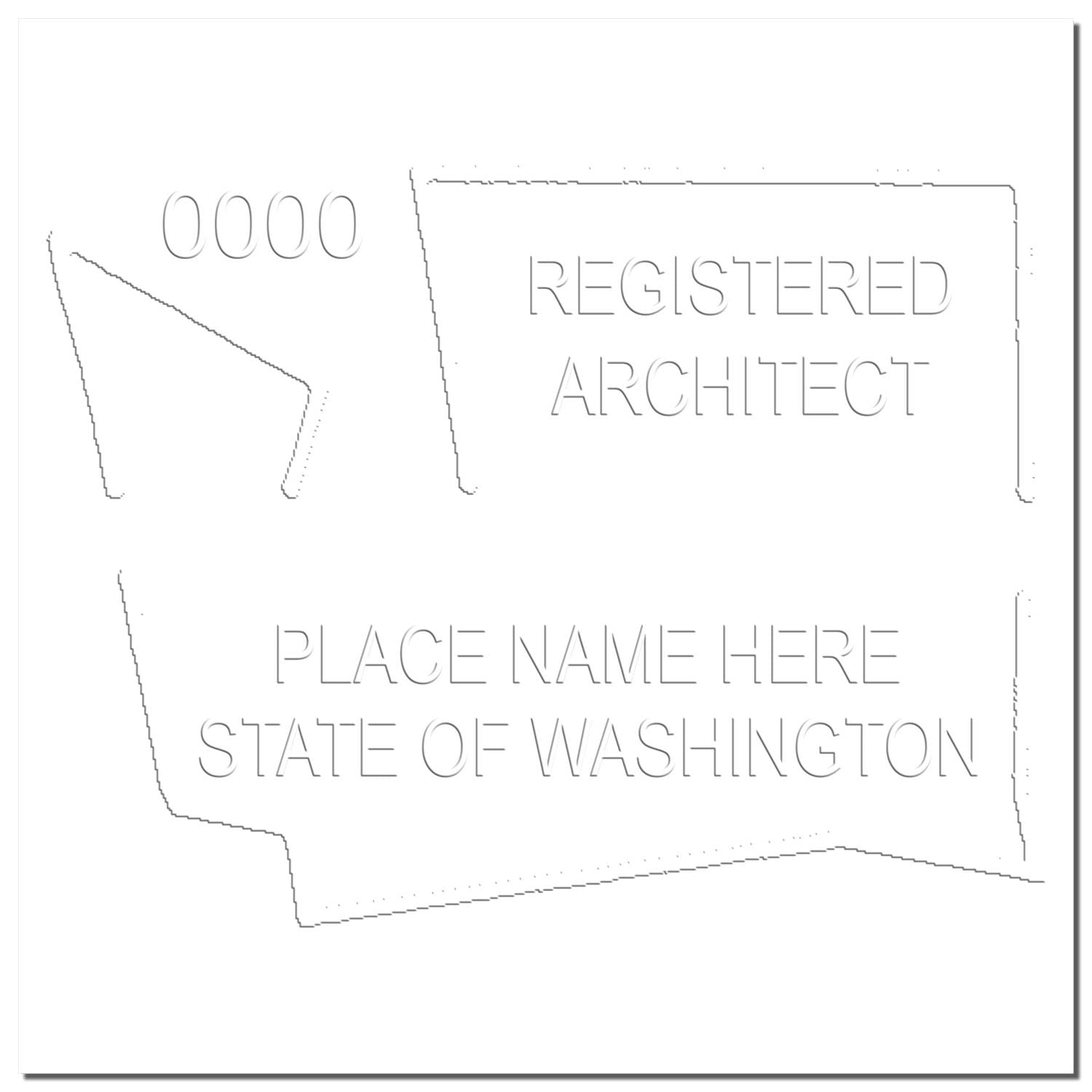 Premium Handheld Architectural Embosser - Ideal for Washington Architect Seal, Perfect Tool for Washington Architect, Architect Seal WA - Essential for Professional Architectural Projects - Image 4