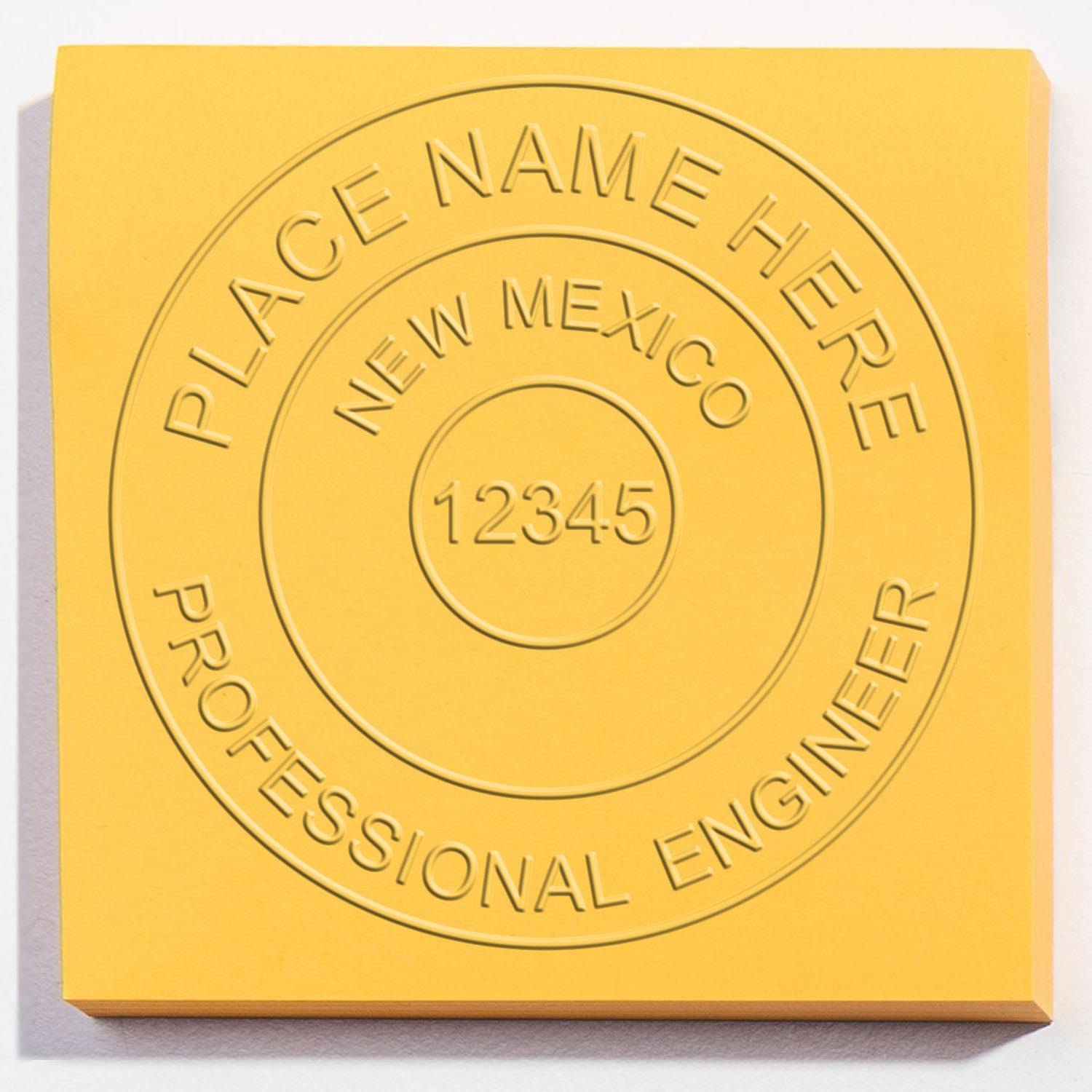Premium Handheld New Mexico Professional Engineer Seal, Ideal for New Mexico Engineers, 1-1/2 Size, for Official Documentation - New Mexico PE Seal, New Mexico Engineer Seal, PE Seal NM - Image 6