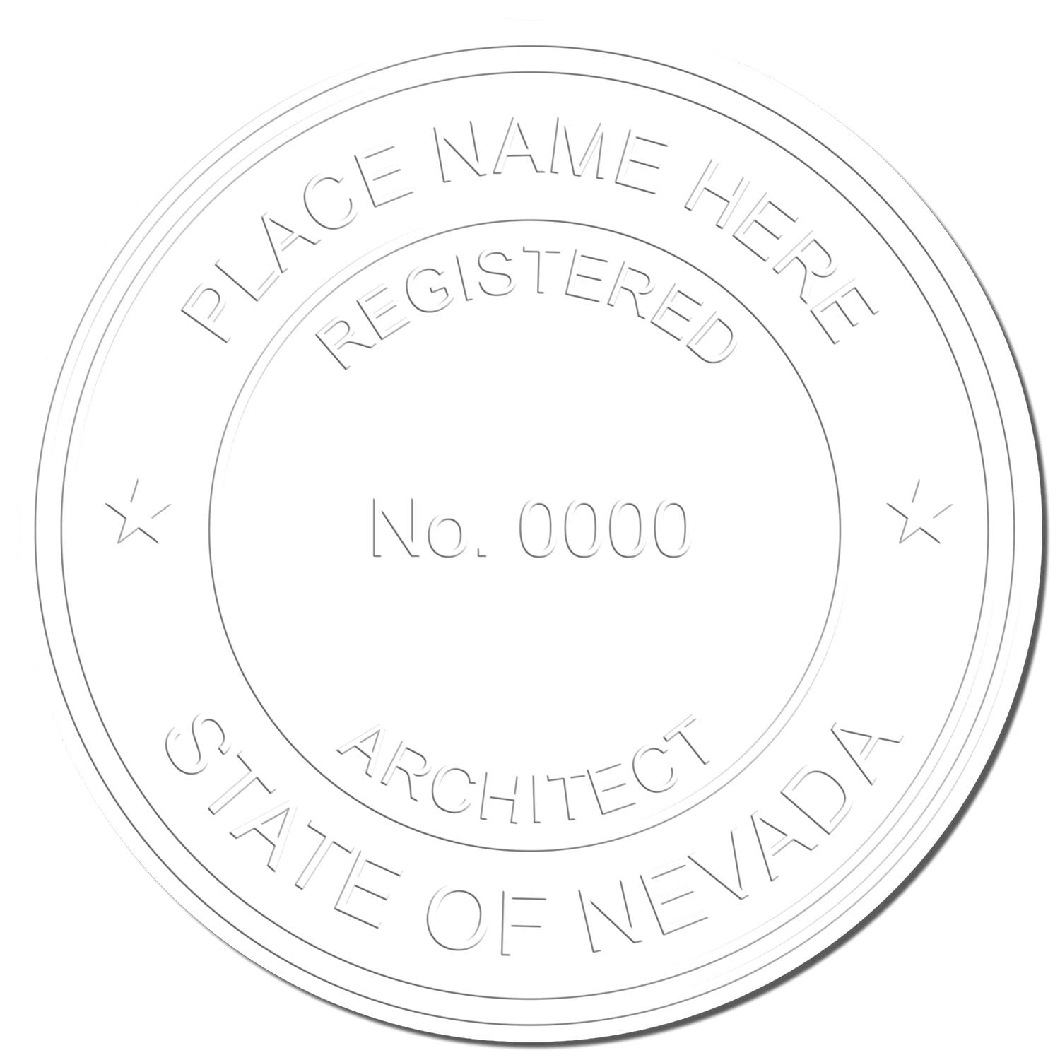 Premium Quality Nevada Architect Seal - Handheld, and Easy to Use Architect Seal NV, Ideal for Nevada Architects - Size 1-7/8, Ideal for Professional Use - Enhance Your Architectural Documents Now - Image 4