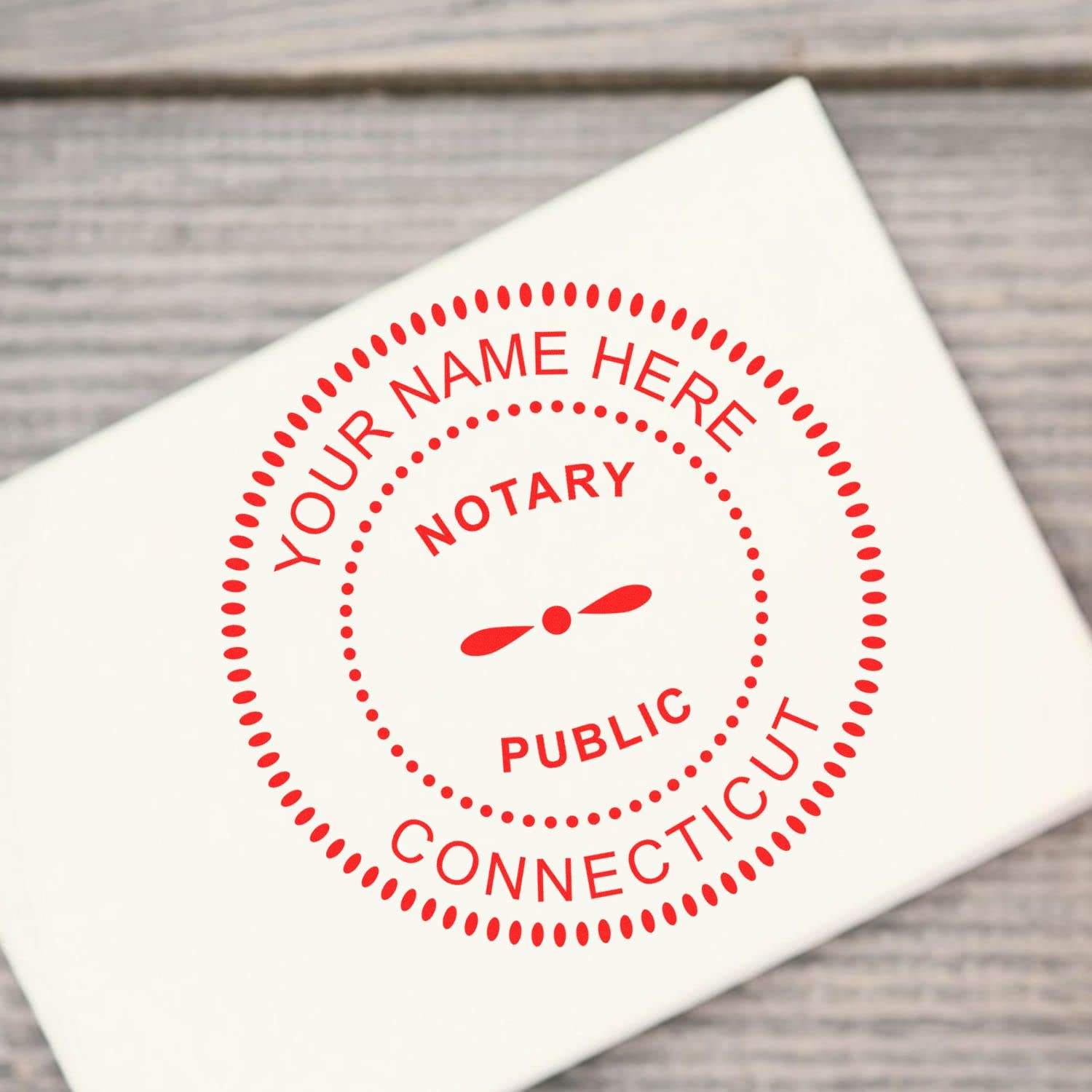 Premium Self-Inking Notary Stamp for Connecticut Notary Public - Durable, Quick-Stamping, 1-5/8 Round Stamp - Ideal for Official Documents, Certificates, and Legal Papers - Notary Stamp Connecticut - Image 6
