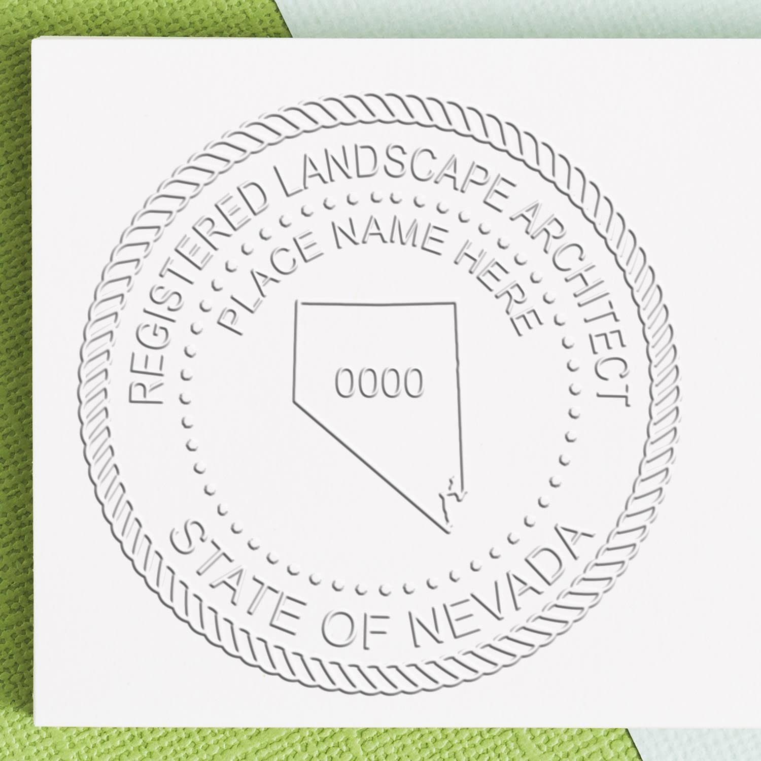 Professional Nevada Landscape Architect Seal, Handheld NV Landscape Architect Stamp, Size 1-3/4 - Essential Tool for Nevada Landscape Architects, and Easy to Use, Professional Seal Stamp - Image 6