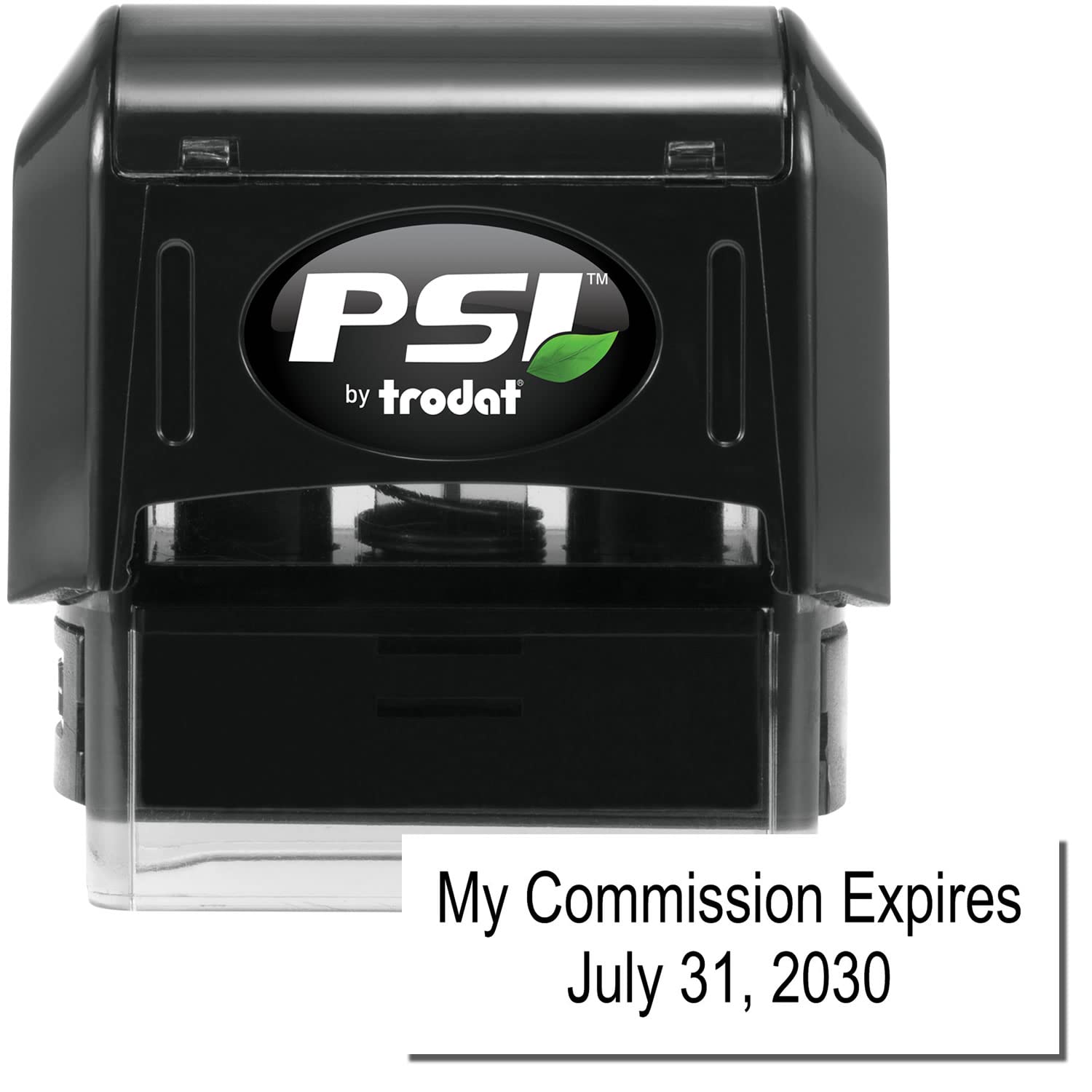 PSI Pre-Inked Commission Expiration Stamp, Notary Expires Date Stamp, Notary Stamp and Supplies, Pre-Inked Stamp, Provides Crisp Imprint Impressions - Image 2