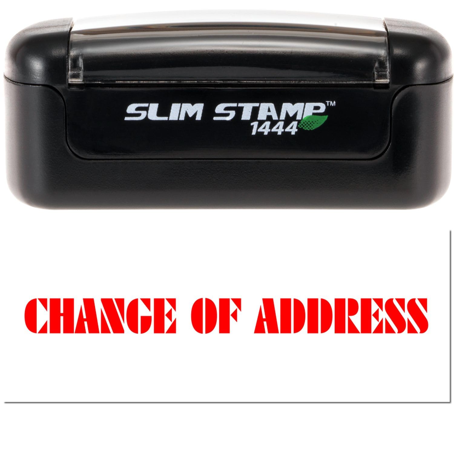 Red Ink Pre-Inked Change of Address Stamp, Ideal Mailing Stamp for Logistics Assistants, Durable and Easy-to-Use, 1/2 x 1-1/2, Ideal for Efficient Address Changes and Mail Sorting Tasks - Image 5