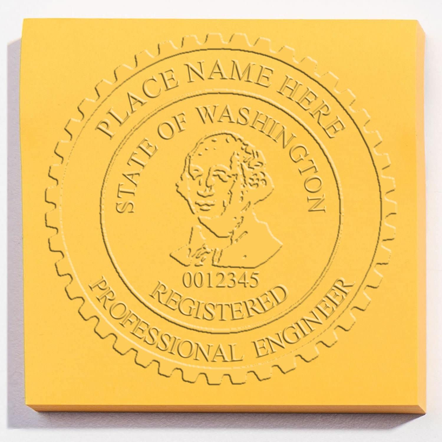 Registered Professional Engineer Seal for Washington, Grey Soft Seal, 1-1/2 Seal Reach, State Board Approved, Soft Grip for Comfort, Portable and Easy to Use - Image 4