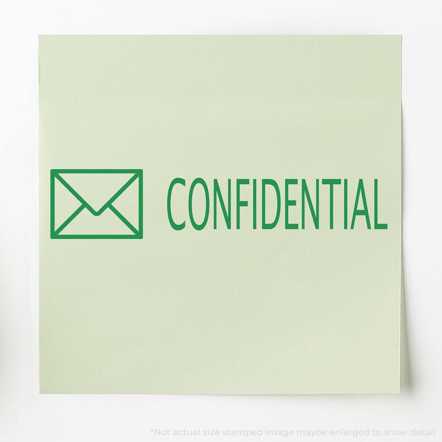 Self-Inking Confidential with Envelope Stamp, Home Business Supplies, Up to 5K Impressions, Available in 11 Ink Colors, Reinkable, Easy Press and Print Stamping, Size Approx 1/2" x 1-1/2" - Image 6