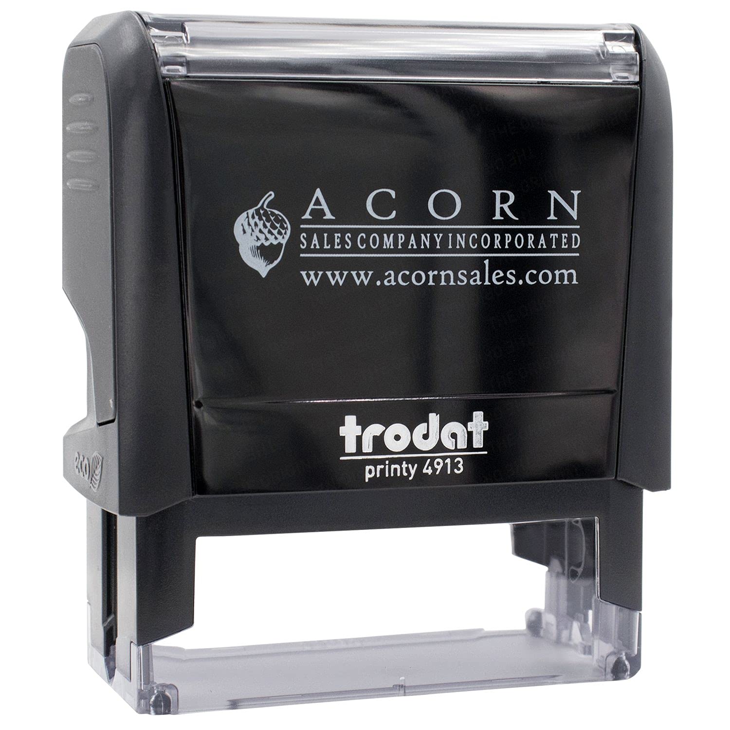 Self-Inking Celtic Initial Address Stamper, Personalized Business Return Address Stamp, Wedding Gift, Press and Print Stamping, Up to 10,000 Impressions, Re-Inkable, Your Choice of 11 Ink Colors, Size 7/8" x 2-1/4" - Image 8