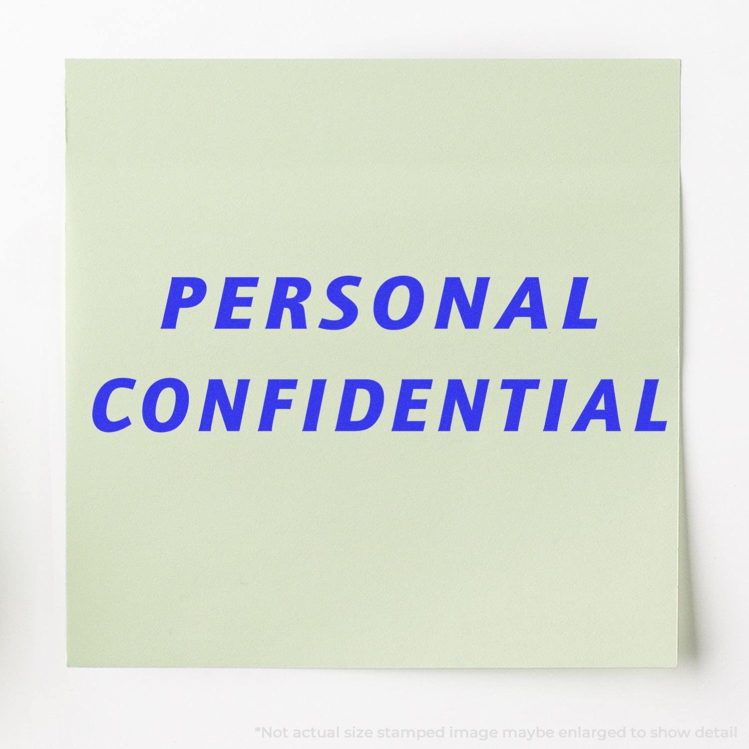 Self-Inking Italic Personal Confidential Stamp, Perfect for Office, Up to 5K Impressions, Available in 11 Ink Colors, Reinkable, Easy Press and Print Stamping, Size Approx 1/2" x 1-1/2" - Image 3