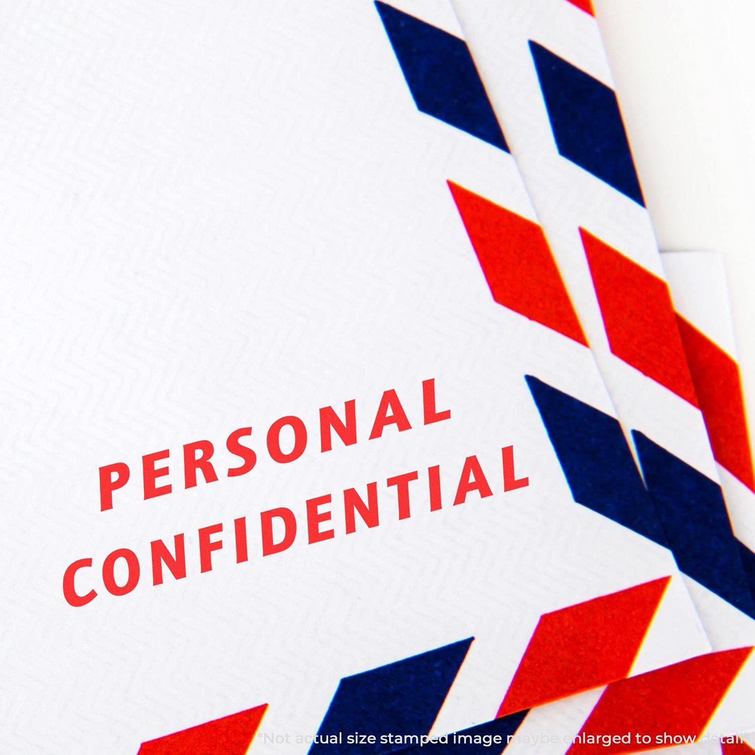 Self-Inking Italic Personal Confidential Stamp, Perfect for Office, Up to 5K Impressions, Available in 11 Ink Colors, Reinkable, Easy Press and Print Stamping, Size Approx 1/2" x 1-1/2" - Image 6