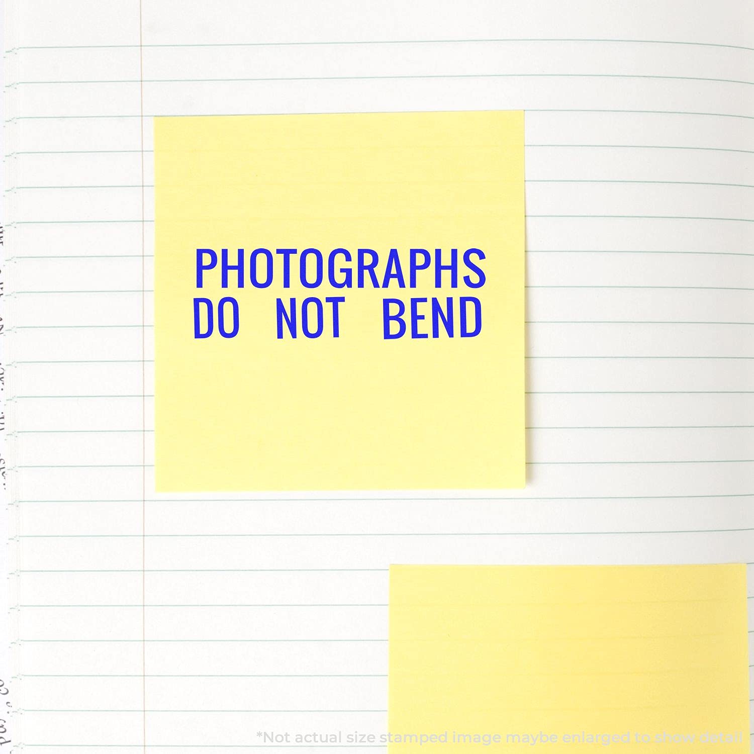 Self-Inking Photographs Do Not Bend Stamp, Business Stamps, Up to 5K Impressions, Available in 11 Ink Colors, Reinkable, Easy Press and Print Stamping, Size Approx 1/2" x 1-1/2" - Image 6