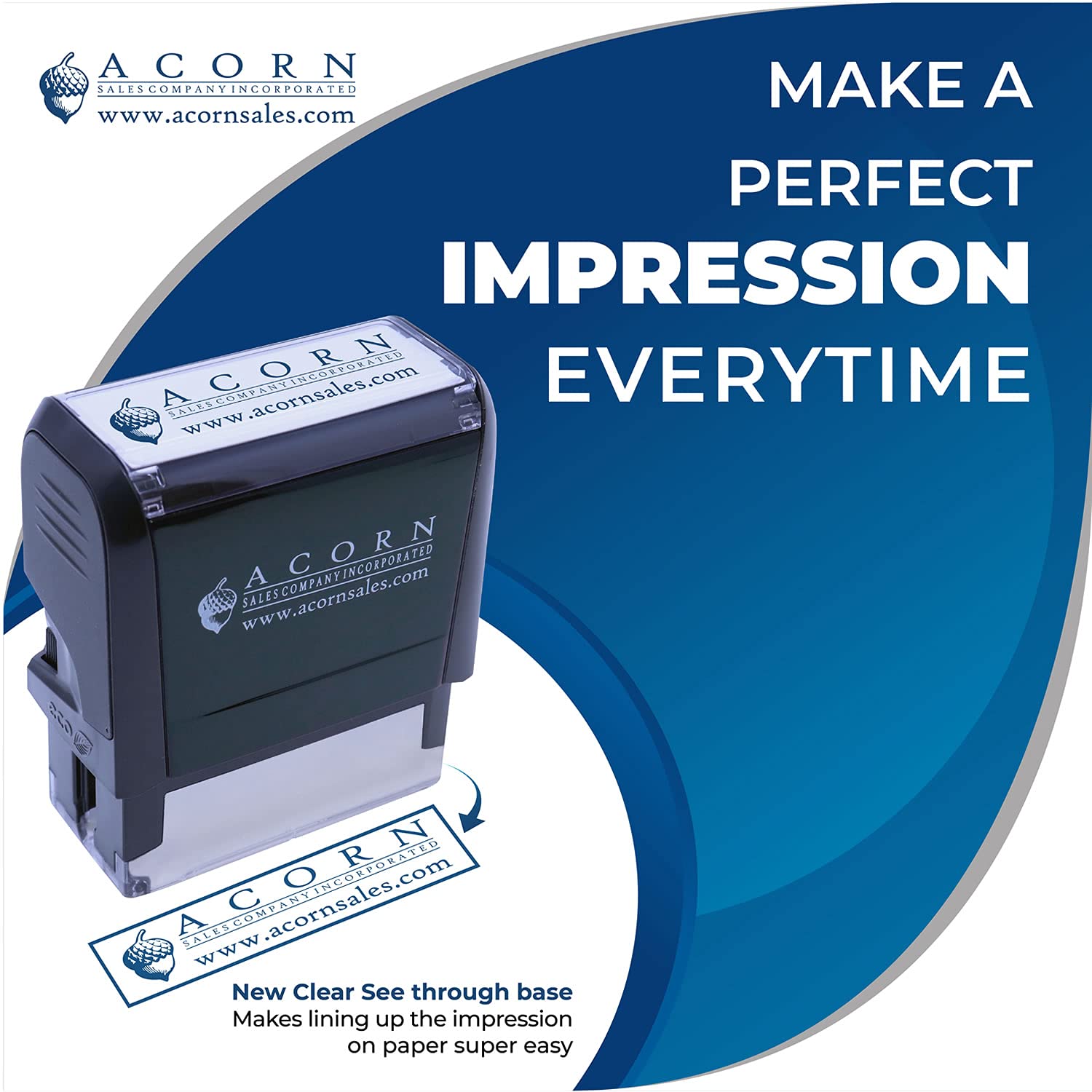 Self-Inking Lowercase for Deposit Only Stamp, Small Business Accessories, Up to 5K Impressions, Available in 11 Ink Colors, Reinkable, Easy Press and Print Stamping, Size Approx 1/2" x 1-1/2" - Image 9