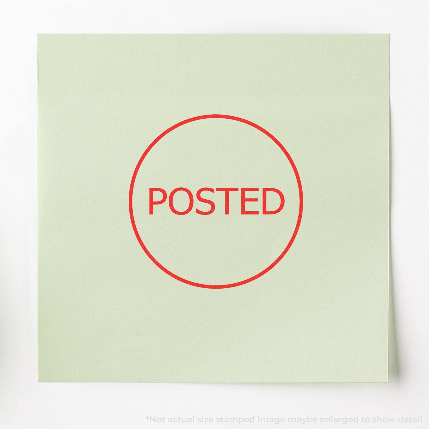 Self-Inking Round Posted Stamp, Perfect for Home Business, Up to 5K Impressions, Available in 11 Ink Colors, Reinkable, Easy Press and Print Stamping, Size Approx 7/8" Dia - Image 6