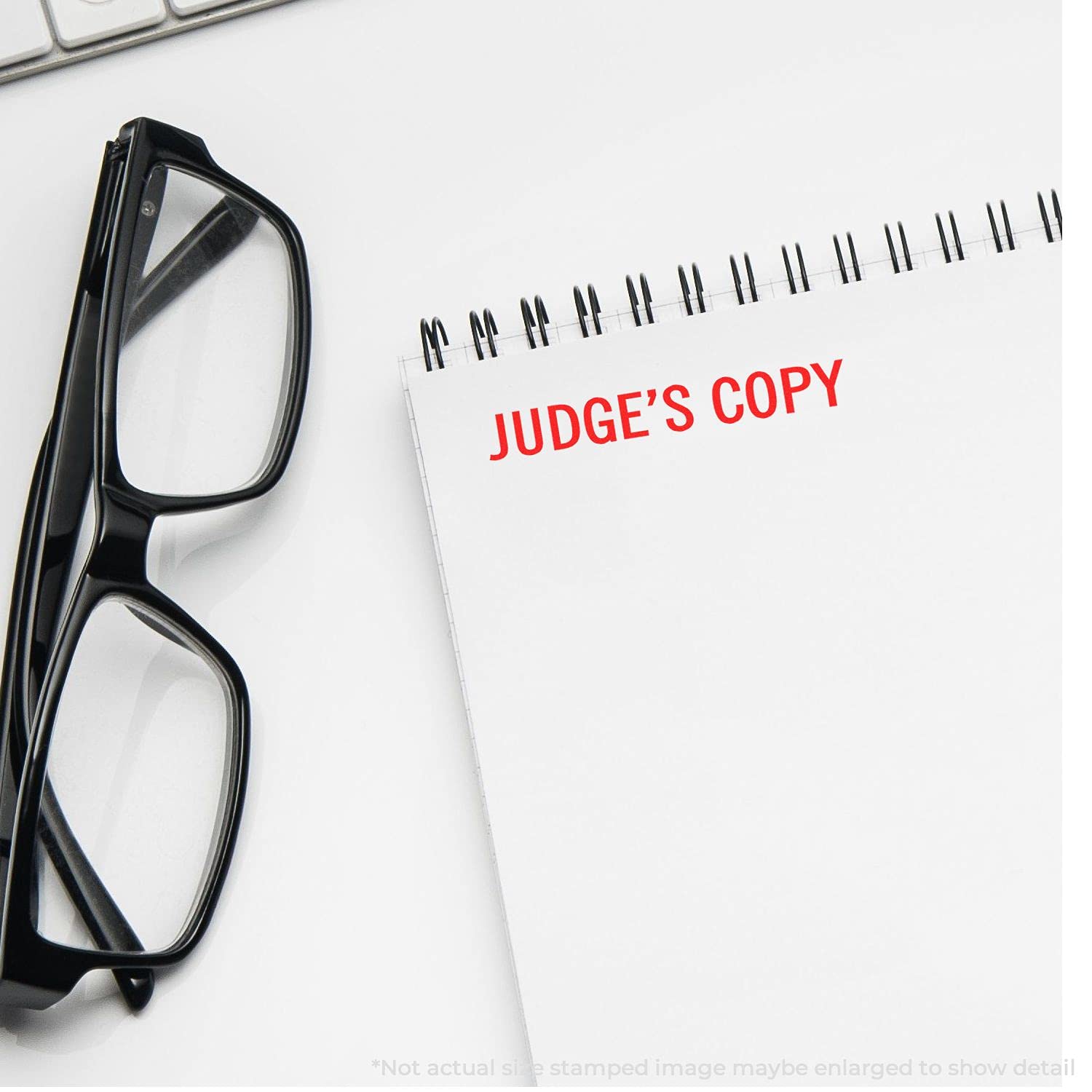 Slim Pre-Inked Judge's Copy Stamp, Perfect for Legal Secretary, Slim Design, Portable, Easy to Carry, Size Approx 1/2" x 1-1/2", Avail in 5 Ink Colors, Reinkable - Image 4