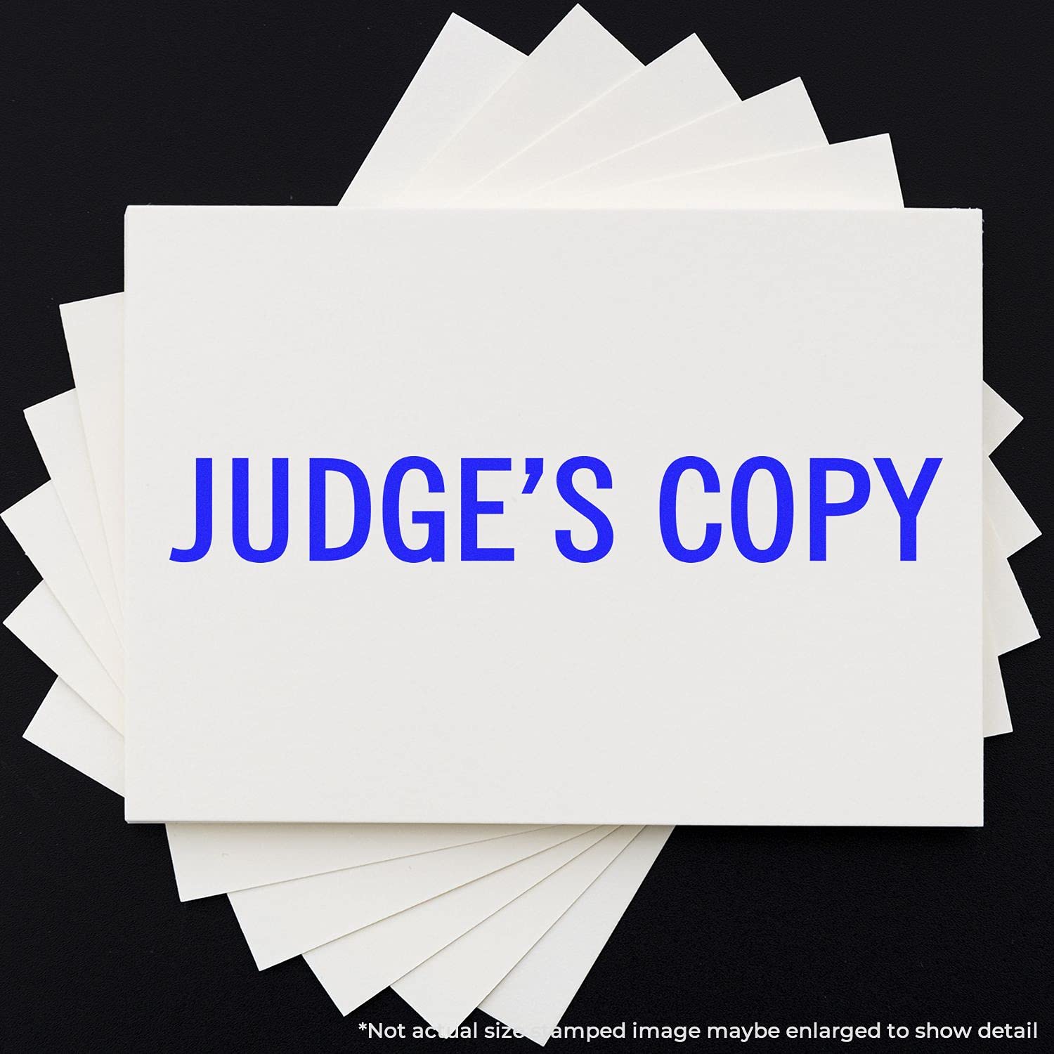 Slim Pre-Inked Judge's Copy Stamp, Perfect for Legal Secretary, Slim Design, Portable, Easy to Carry, Size Approx 1/2" x 1-1/2", Avail in 5 Ink Colors, Reinkable - Image 6