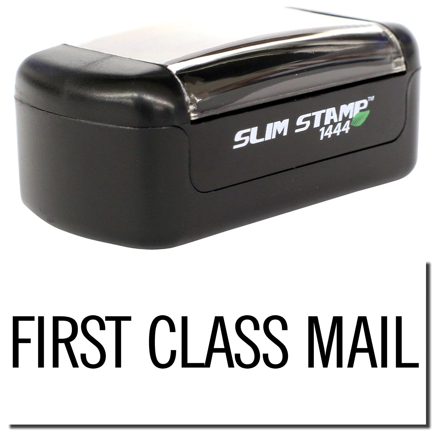 Slim Pre-Inked Narrow First Class Mail Stamp, Perfect for Home Business, Slim Design, Portable, Easy to Carry, Size Approx 1/2" x 1-1/2", Avail in 5 Ink Colors, Reinkable - Image 2