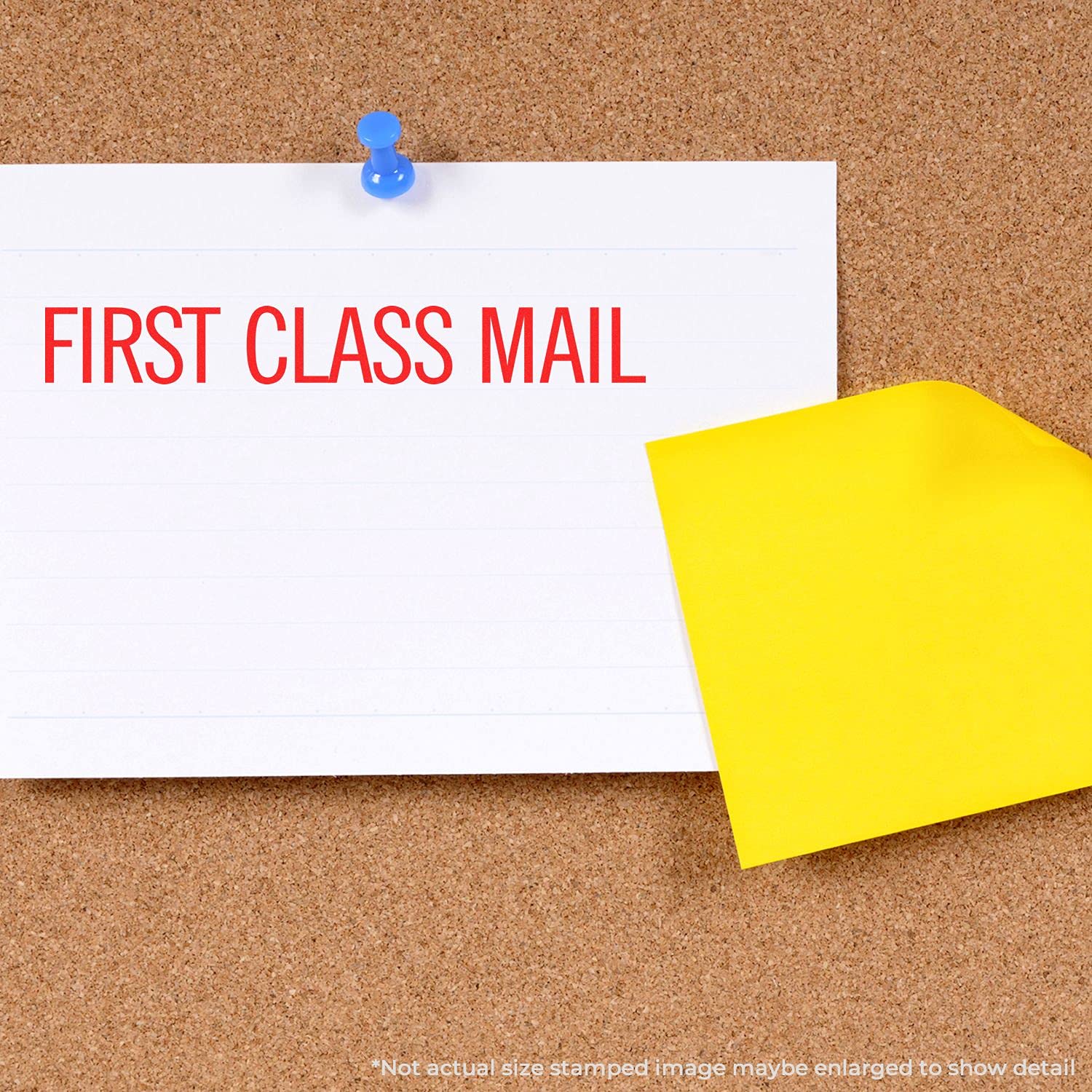 Slim Pre-Inked Narrow First Class Mail Stamp, Perfect for Home Business, Slim Design, Portable, Easy to Carry, Size Approx 1/2" x 1-1/2", Avail in 5 Ink Colors, Reinkable - Image 4