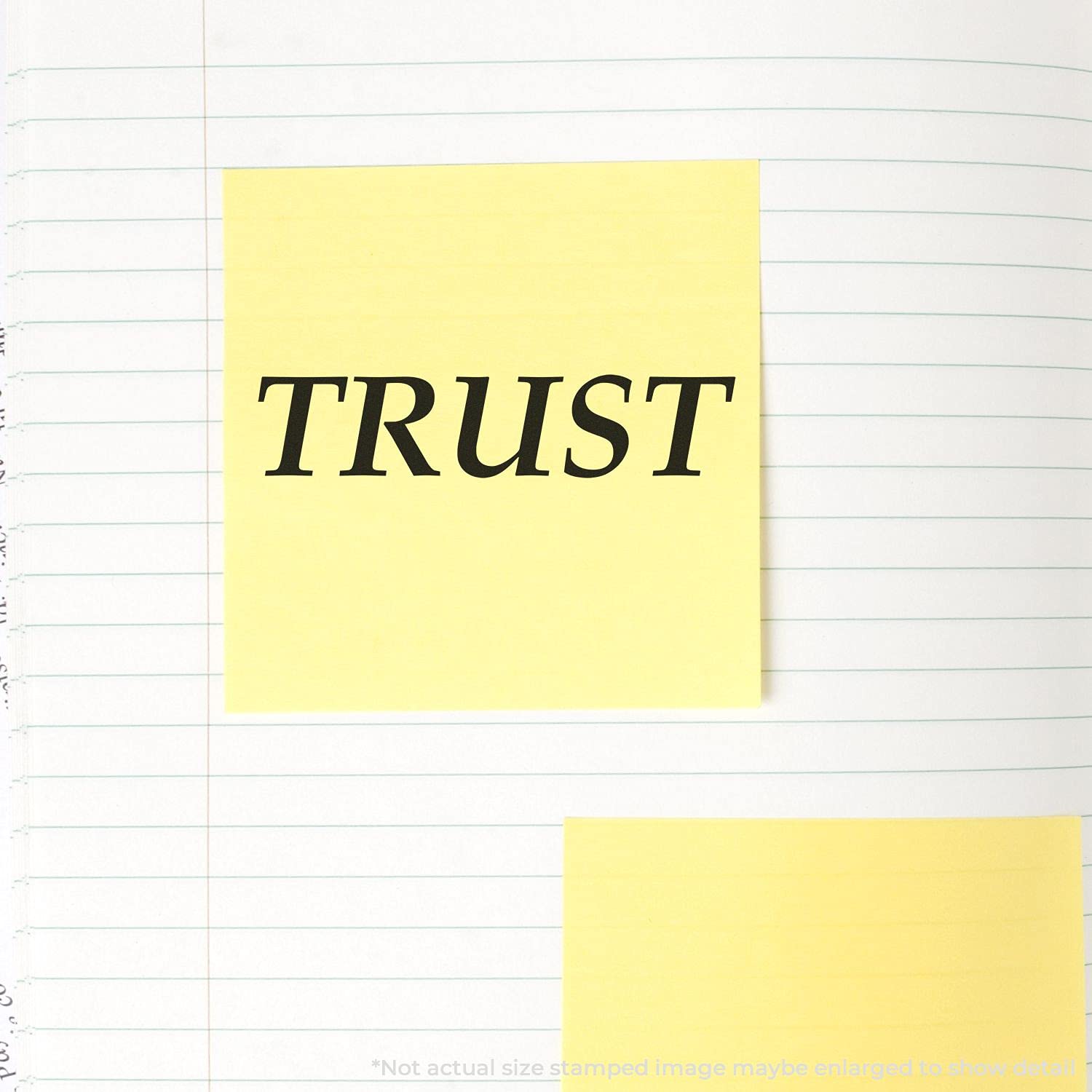 Slim Pre Inked Trust Stamp, Perfect for Legal Professionals, Slim Design, Portable, Easy to Carry, Size Approx 1/2" x 1-1/2", Avail in 5 Ink Colors, Reinkable - Image 4