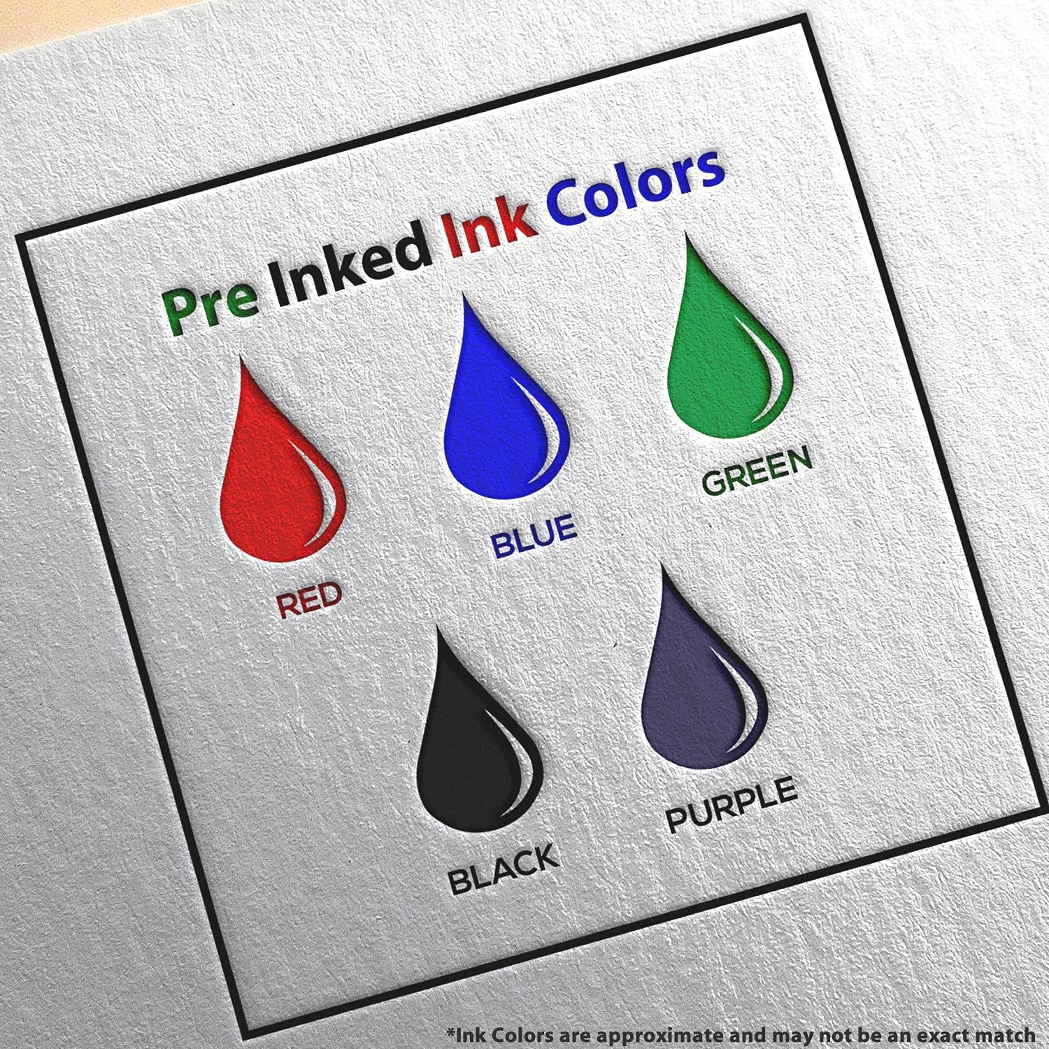 Quality Slim Pre-Inked Office Stamp - Ideal for Human Resources Manager - Durable Copy Stamp with Black Ink, 1/2 x 1-1/2 Size - Efficient Document Marking Tool, Long-Lasting Black Ink Copy Stamp - Image 8