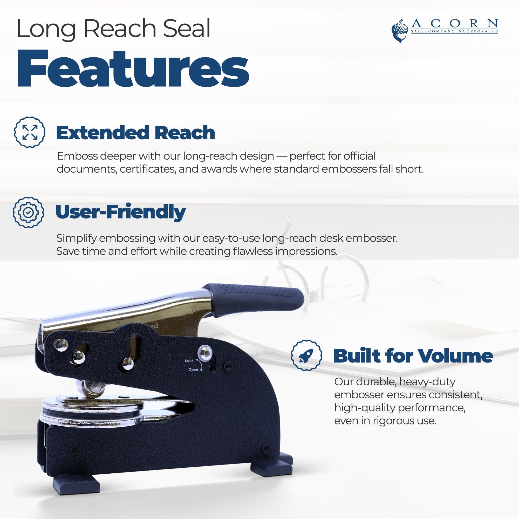 Professional Structural Engineer Seal - 1-3/4 Long-Reach Washington Structural PE Stamp, Ideal for Washington Professional Structural Engineers, Washington WA Professional Seal and Stamps - Image 3