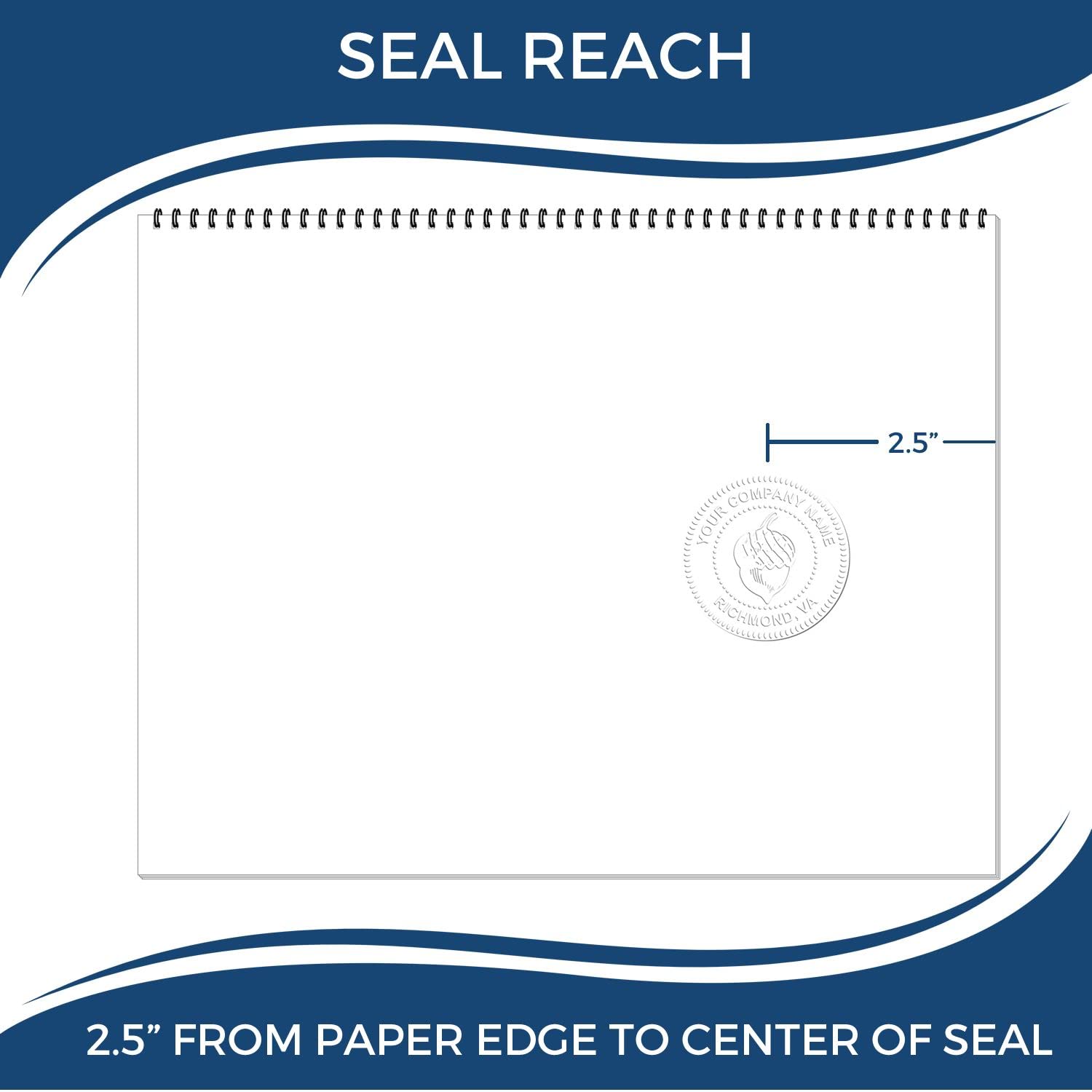 Professional Structural Engineer Seal - 1-3/4 Long-Reach Washington Structural PE Stamp, Ideal for Washington Professional Structural Engineers, Washington WA Professional Seal and Stamps - Image 8